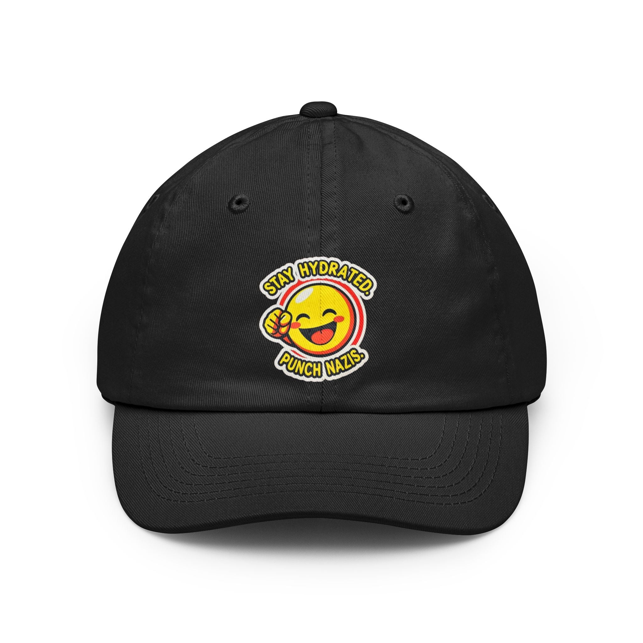 "Stay Hydrated Punch Nazis" Smiley Cap