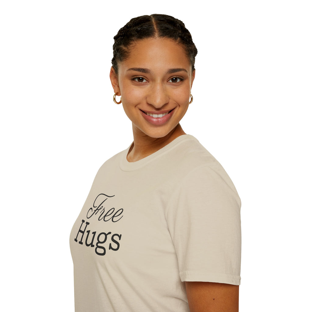 Camiseta unisex de estilo suave con mensaje de apoyo emocional