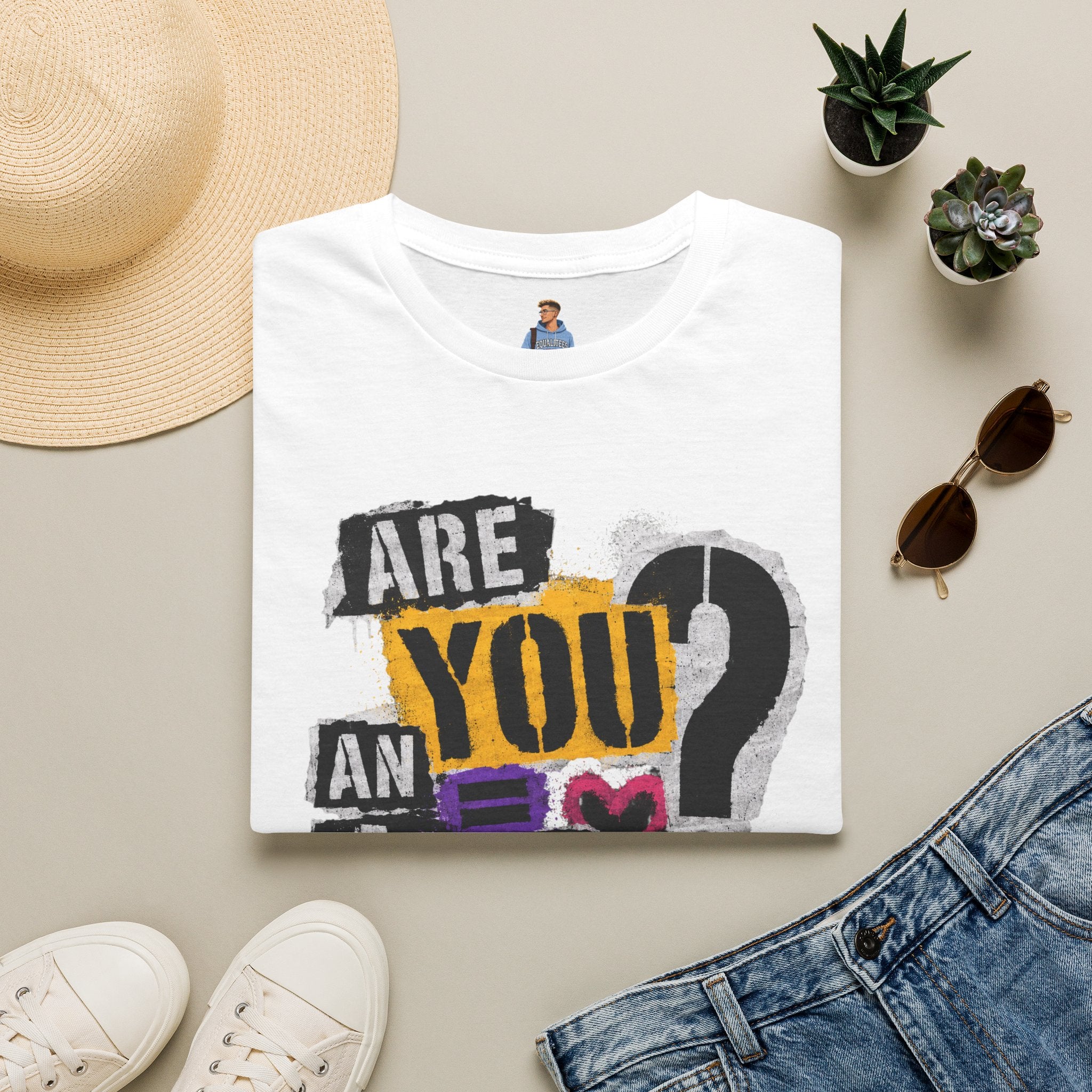 Are You An Ally? Graphic T‑Shirt — Pride & Allyship Tee