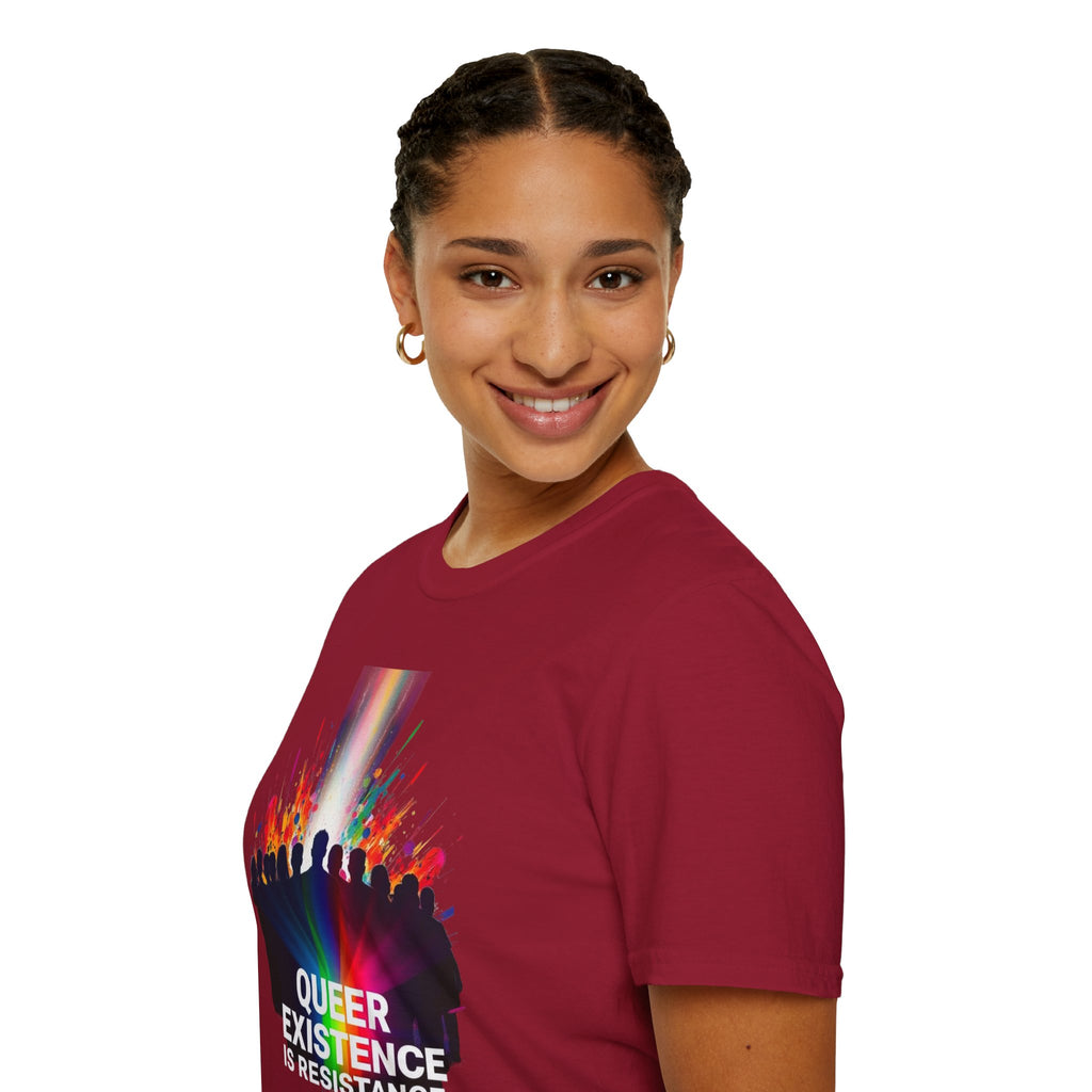 Queer Existence is Resistance Graphic T-Shirt