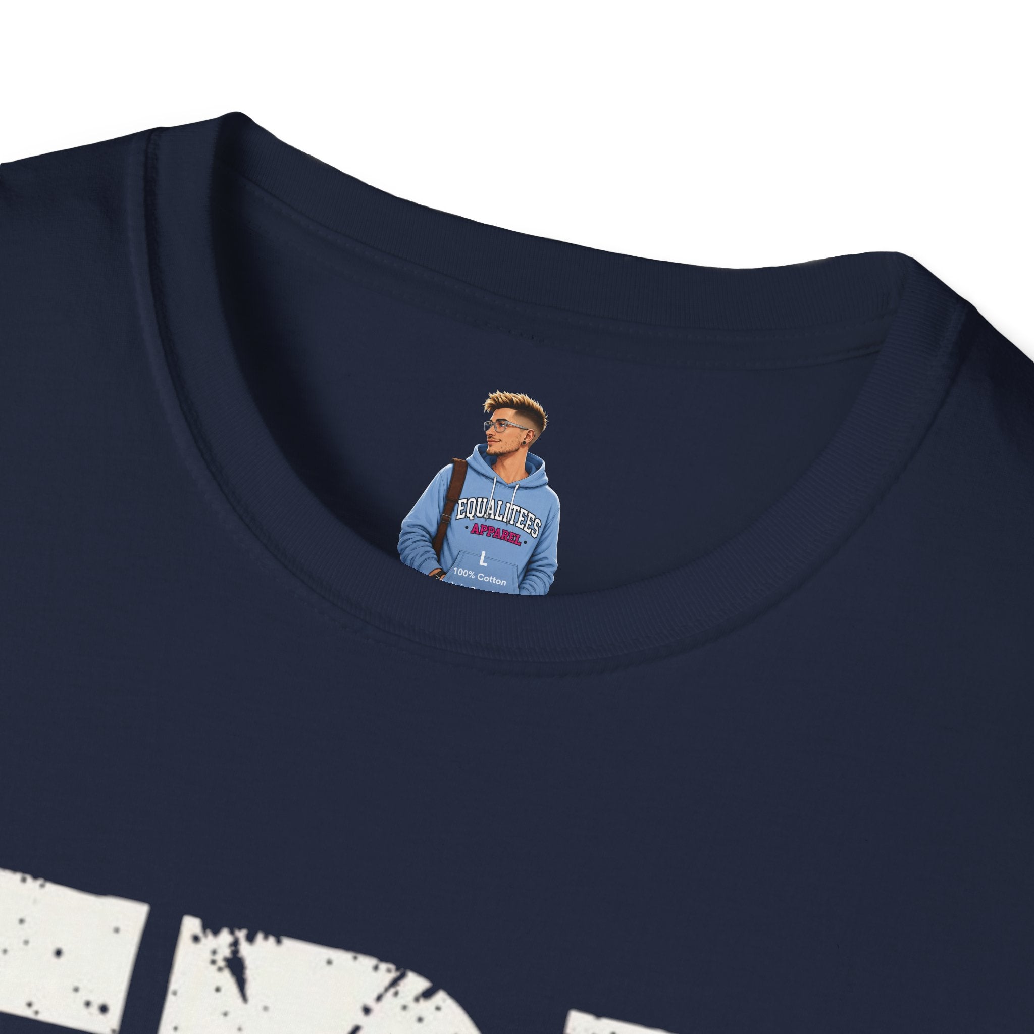 FDT Political Protest Distressed Graphic T-Shirt