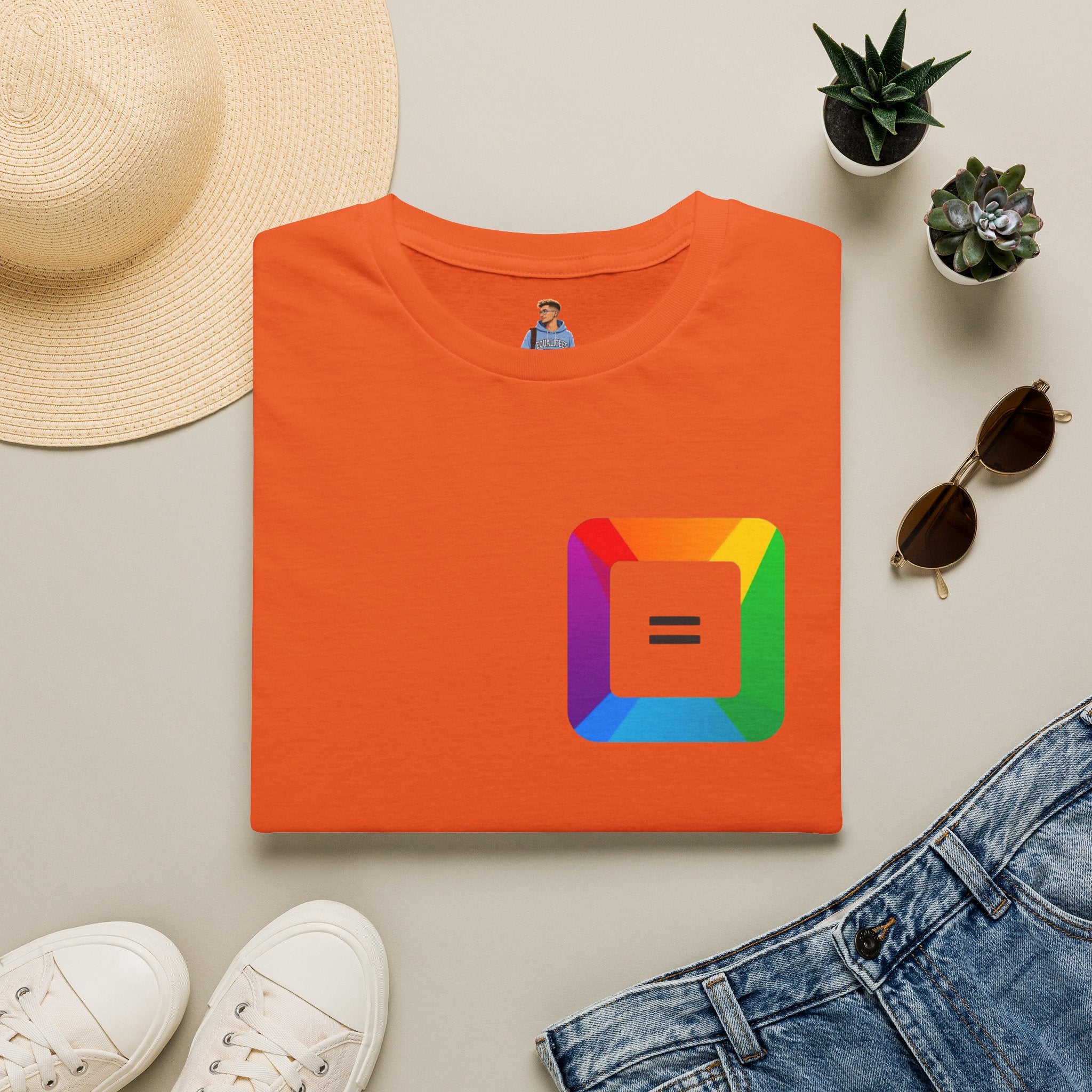 Pride-Theme Unisex Softstyle T-Shirt - "True freedom is Equality for ALL"