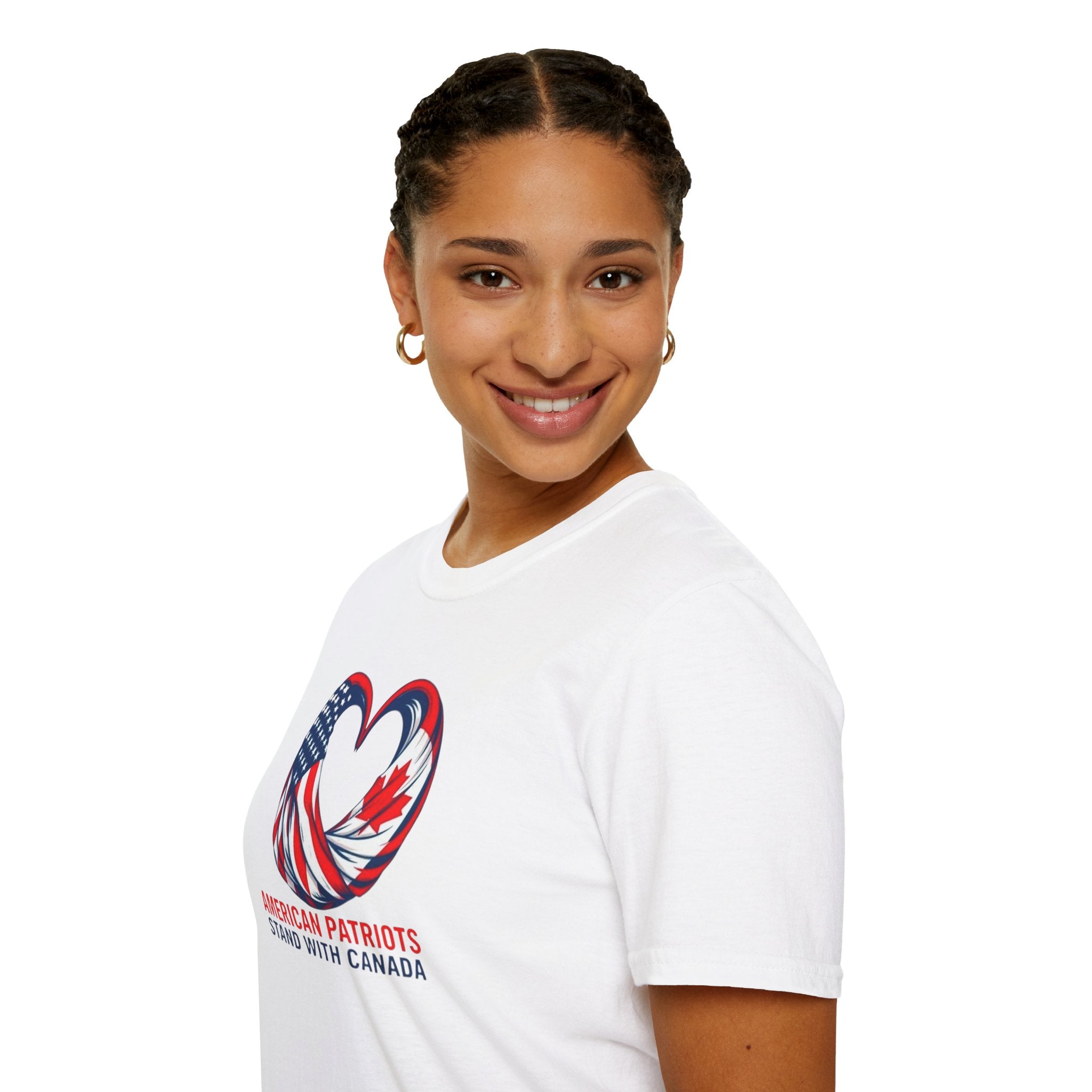 American Patriots Stand with Canada T-shirt