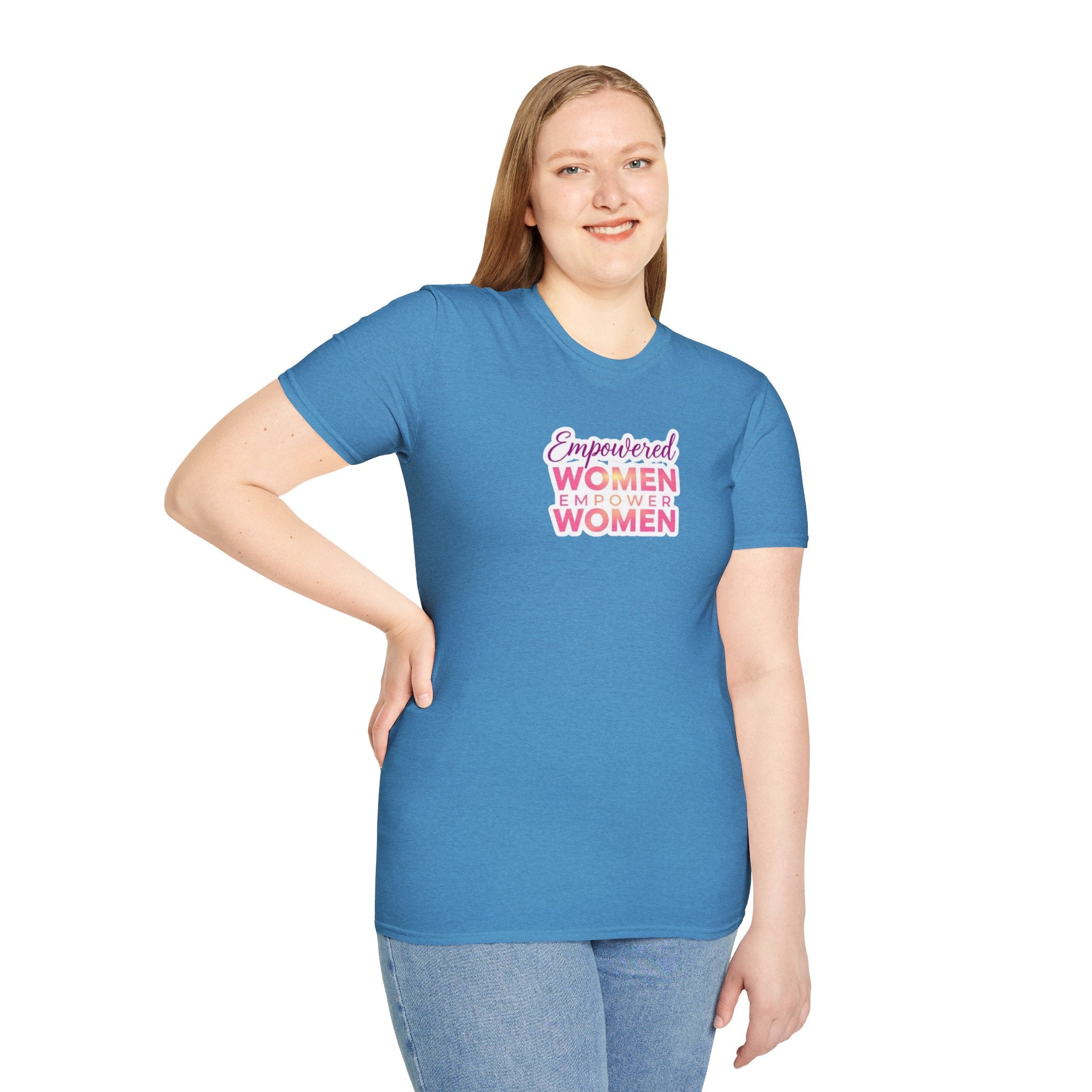 Empowered Women T-Shirt | Unisex Softstyle Tee for Women’s Empowerment