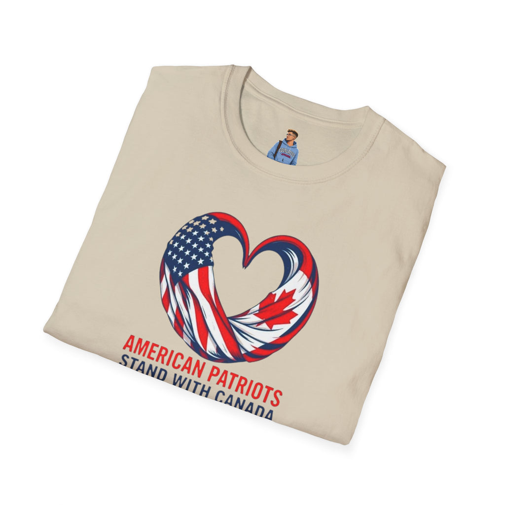 American Patriots Stand with Canada T-shirt