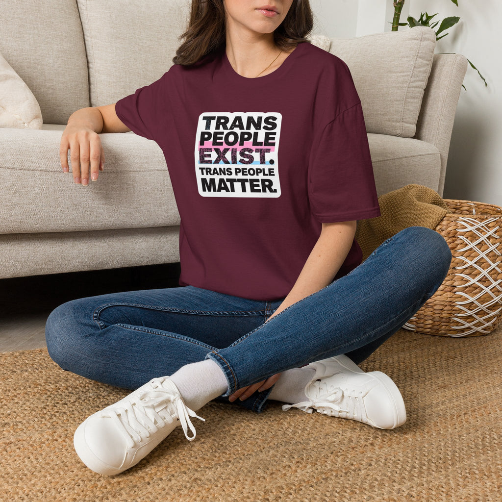 Trans People Exist T-Shirt