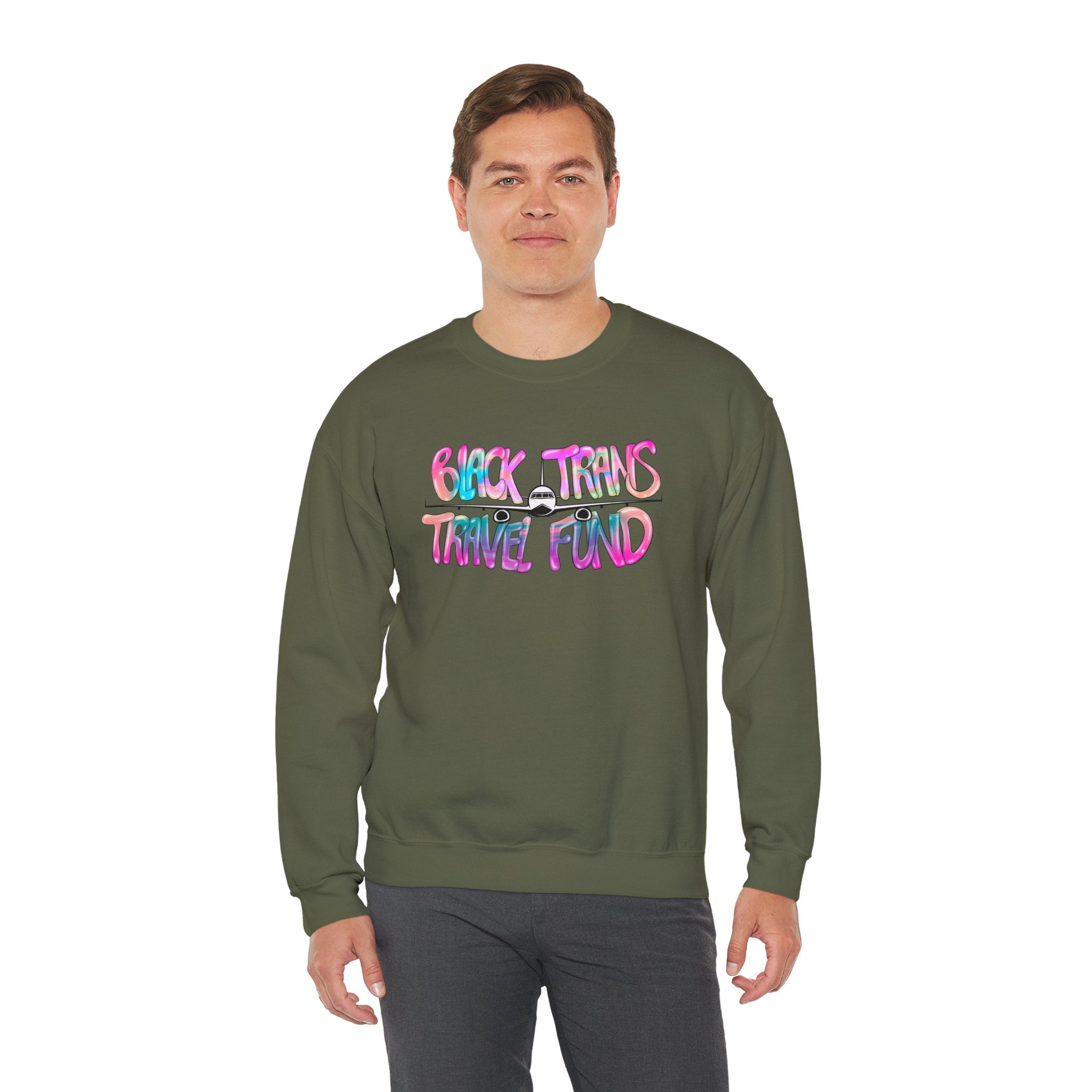 BTTF - Black Trans Travel Fund Unisex Crewneck Sweatshirt