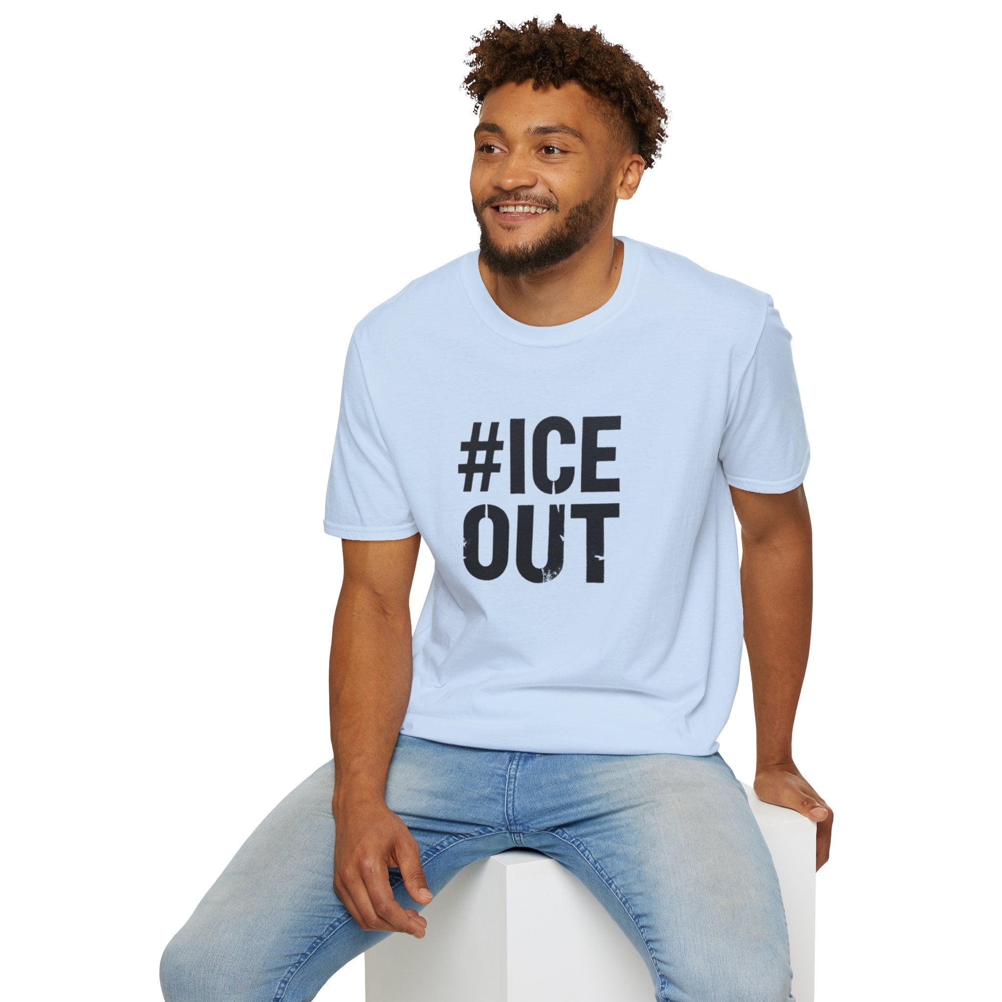 #ICE OUT Political Resistance T-Shirt