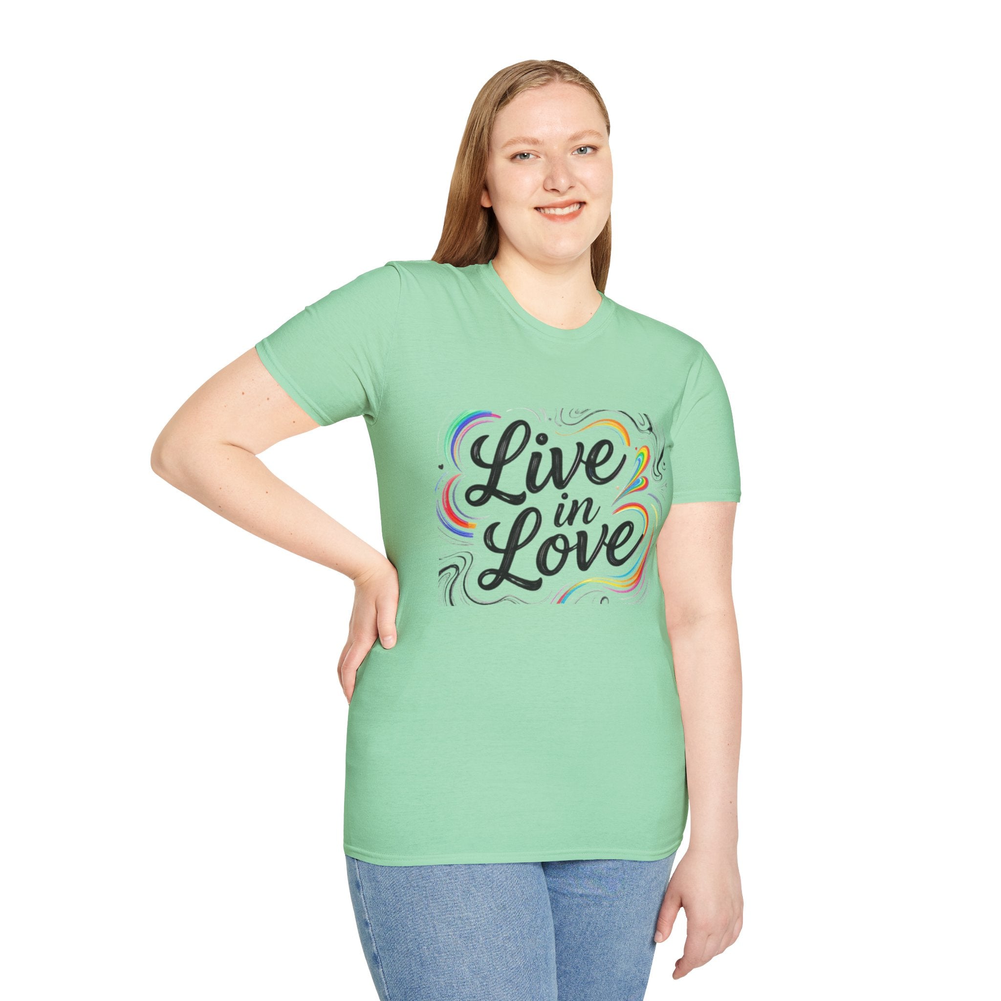 Live in Love Inspirational T-Shirt