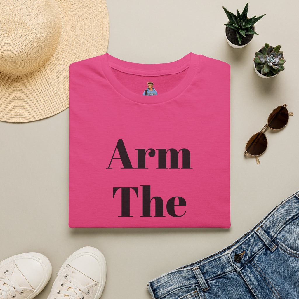Arm The Dolls — Minimalist Statement T-Shirt