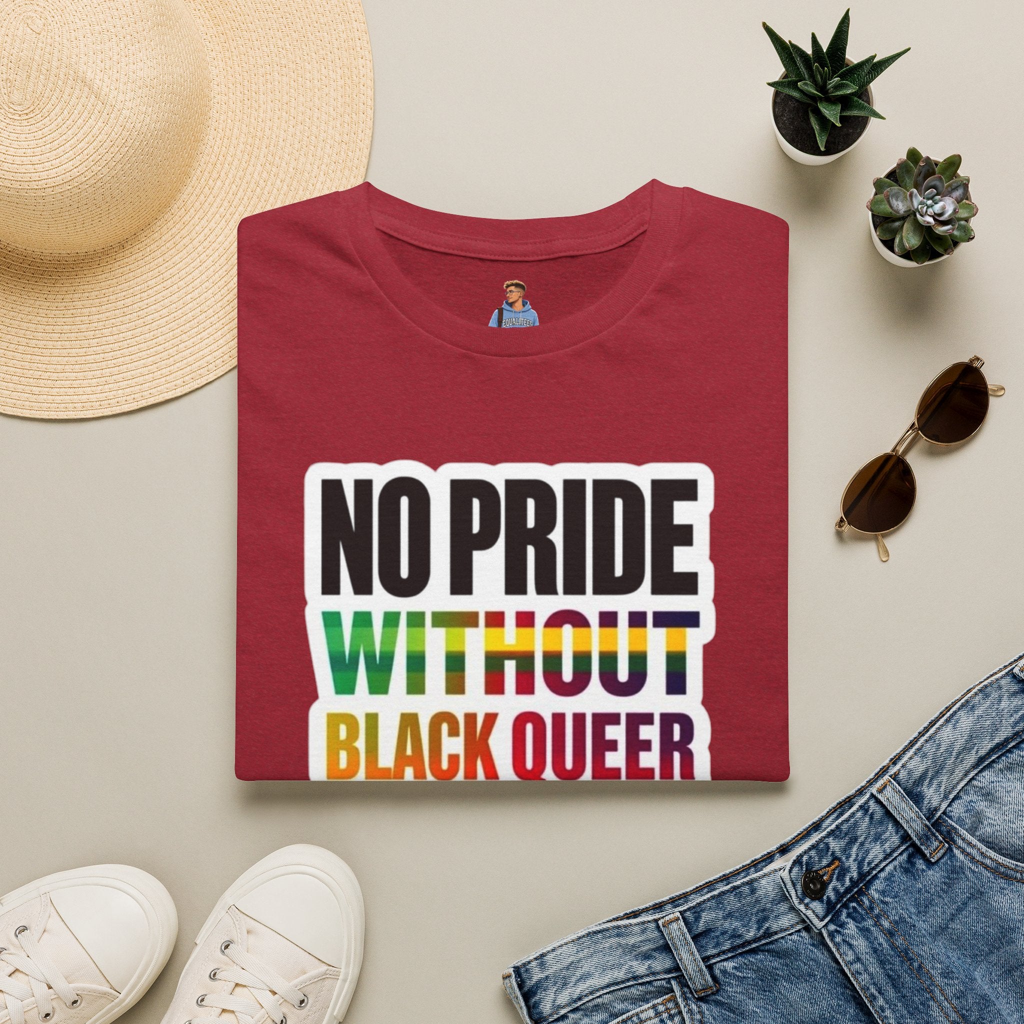No Pride Without Black Queer Pride T-shirt