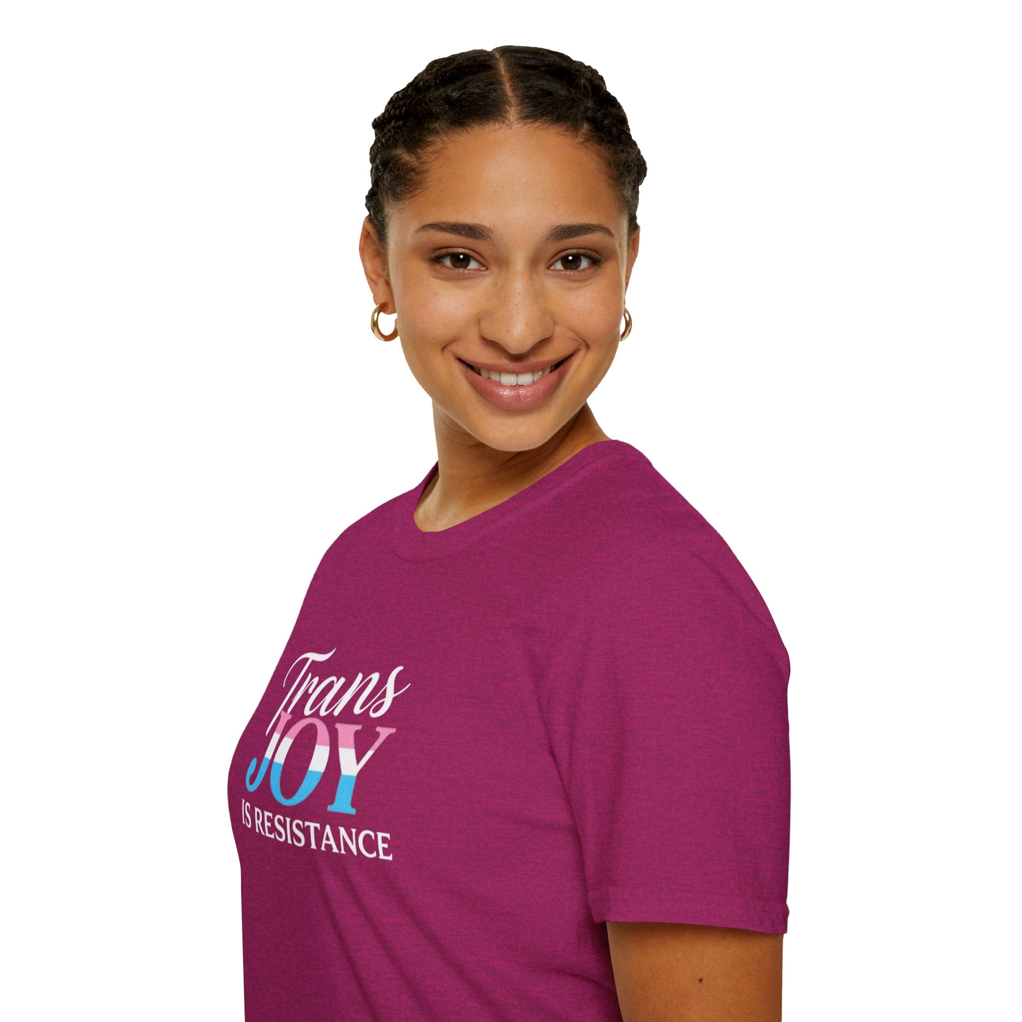 Trans Joy is Resistance Unisex T-Shirt - Celebrate Love and Empowerment