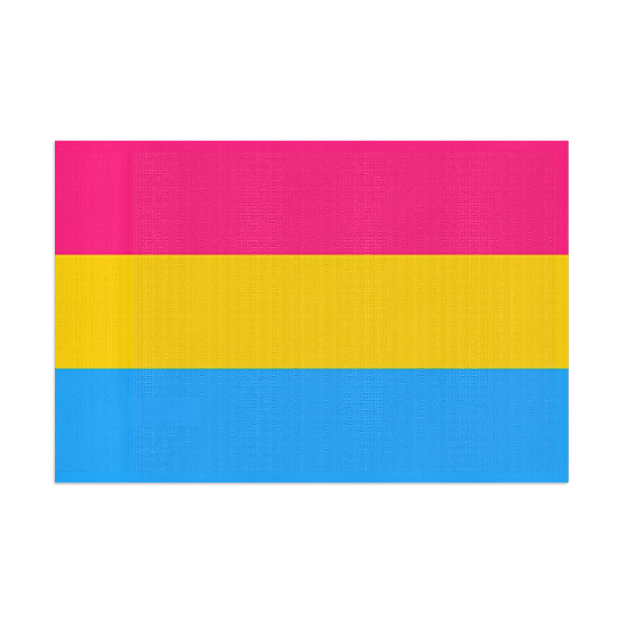 Pansexual Pride Flag - Aesthetic LGBTQ+ Banner for Celebration & Home Decor - EqualiTees.Me
