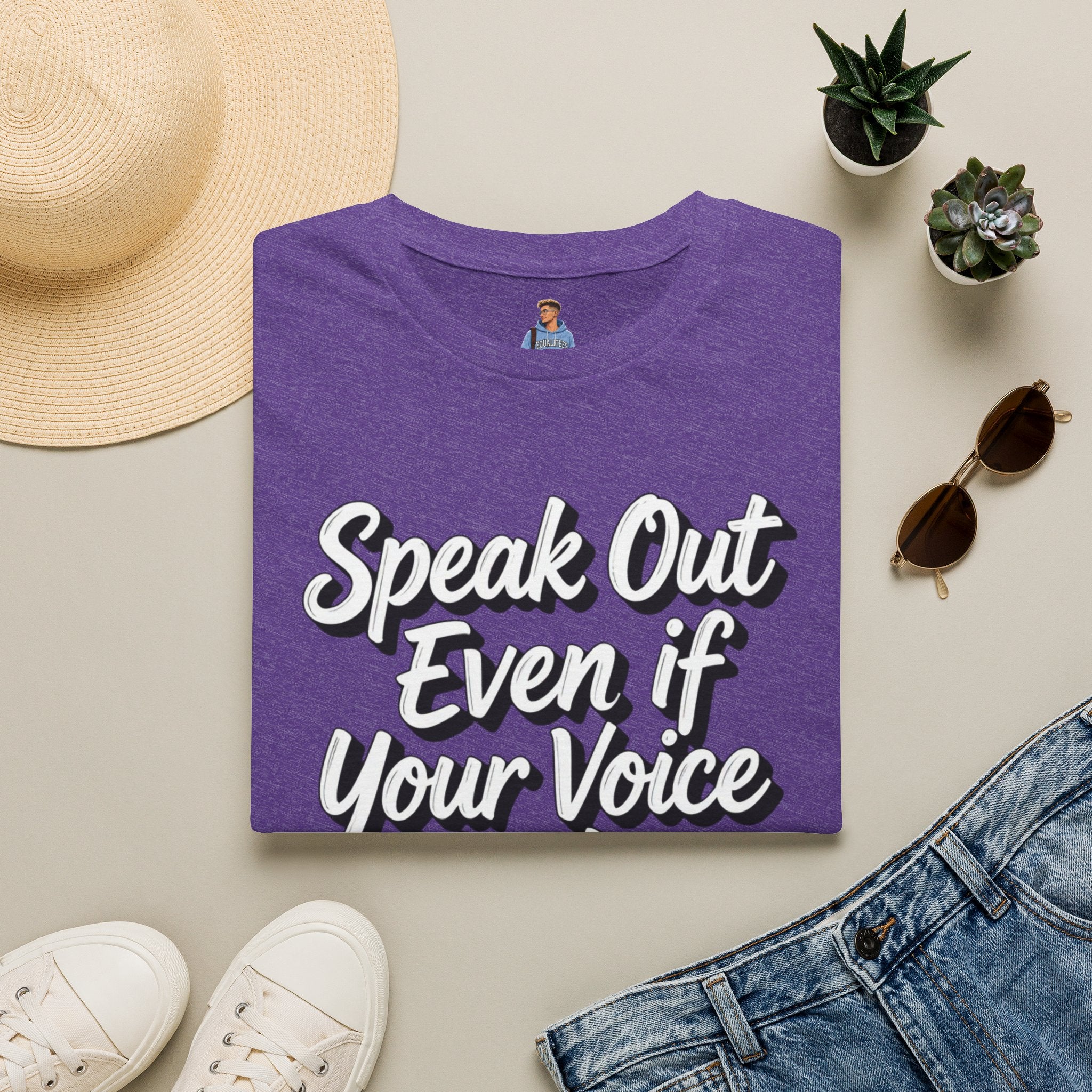 Speak Out T-Shirt Even If Your Voice Shakes
