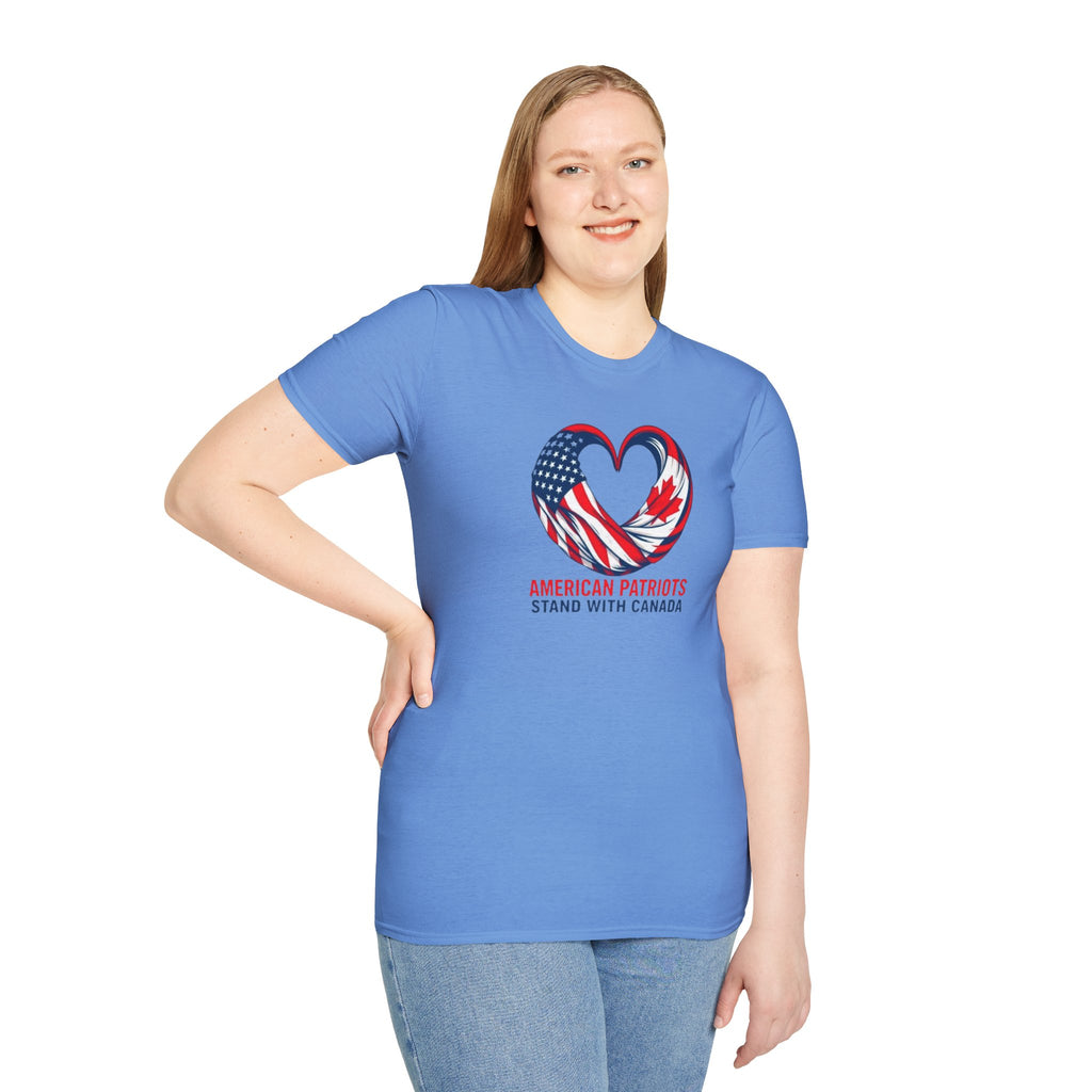 American Patriots Stand with Canada T-shirt