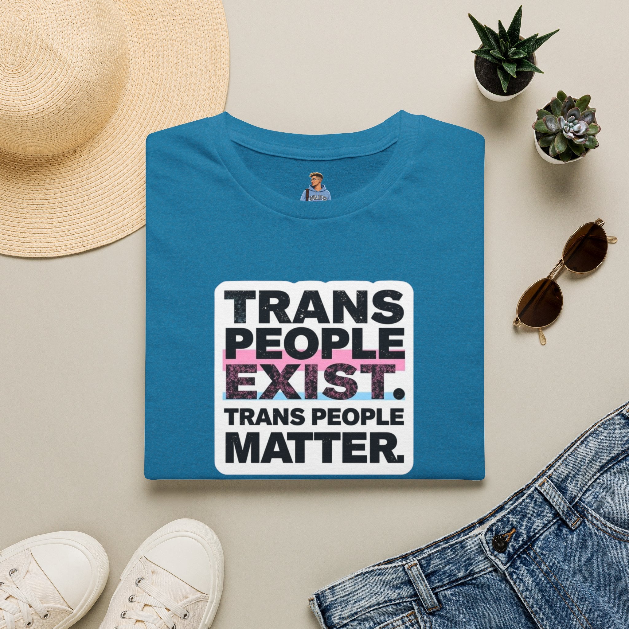 Trans People Exist T-Shirt