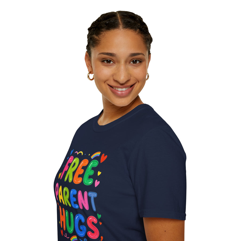Free Parent Hugs Affirming T-Shirt