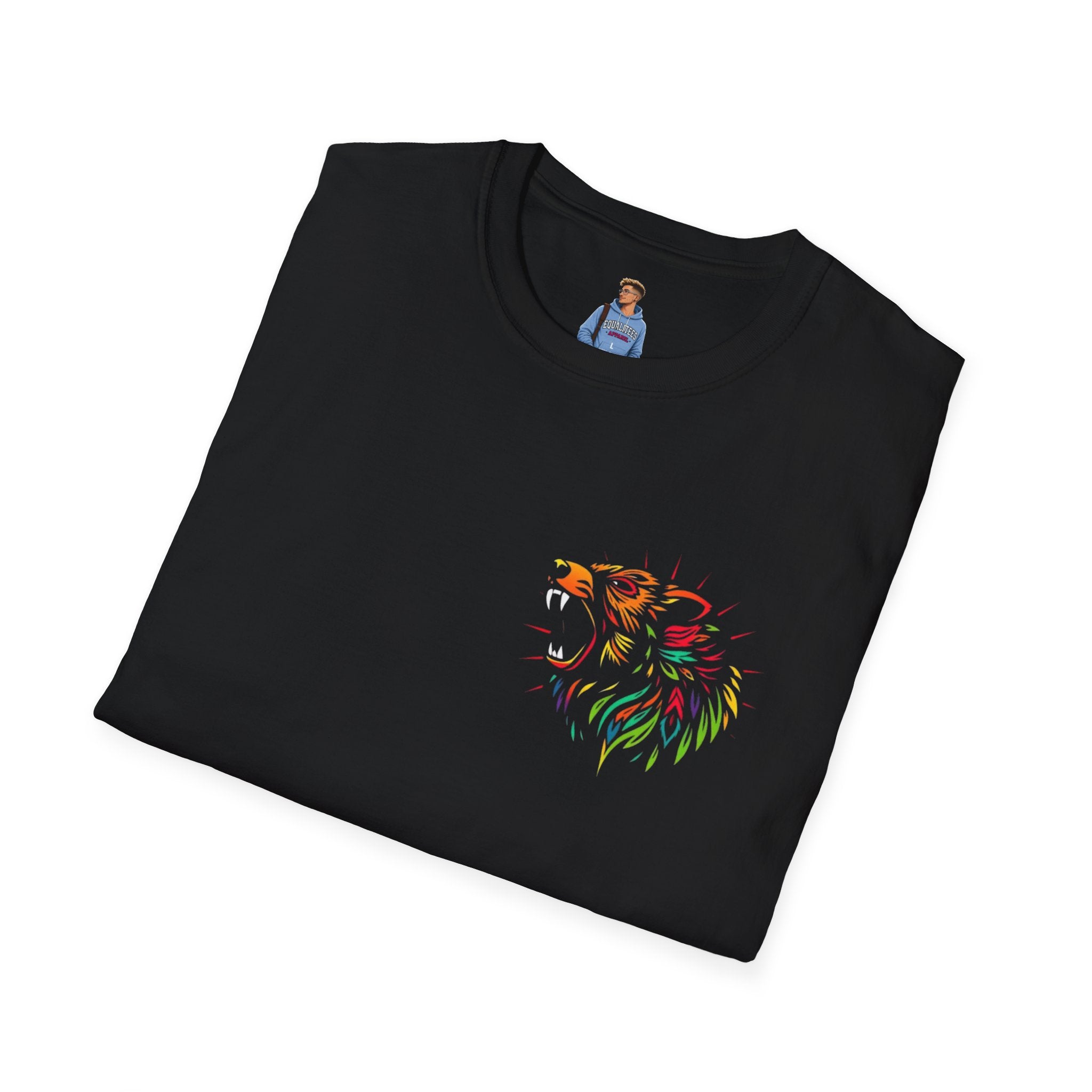 Native Bear Pride Unisex Softstyle T-shirt