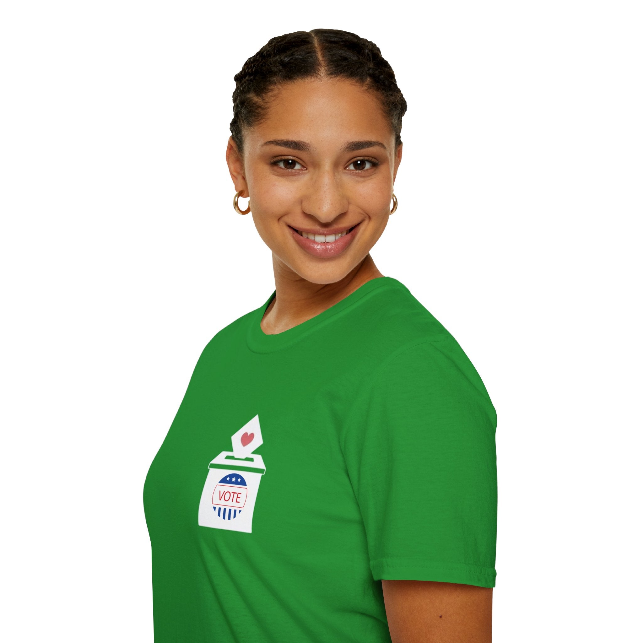 Vote with Your Heart Unisex Softstyle T-Shirt
