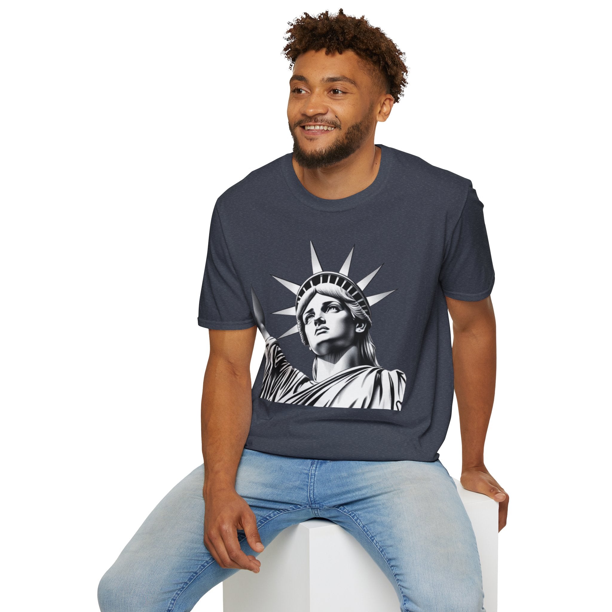 Statue of Liberty Unisex Softstyle T-Shirt