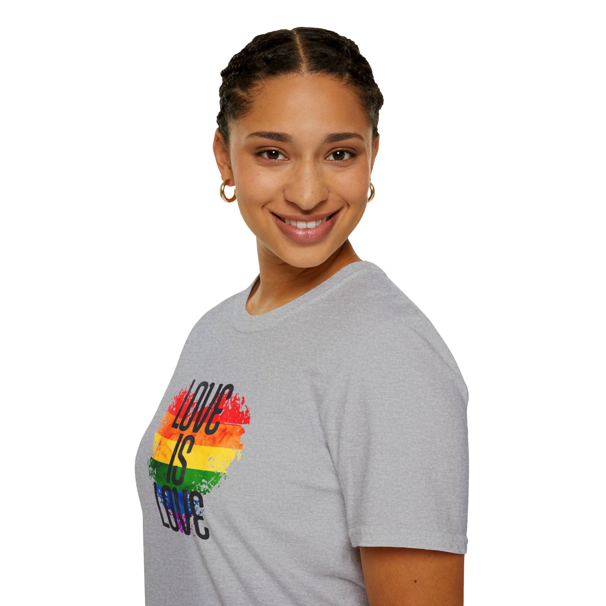 Pride Love Is Love Unisex Softstyle T-Shirt