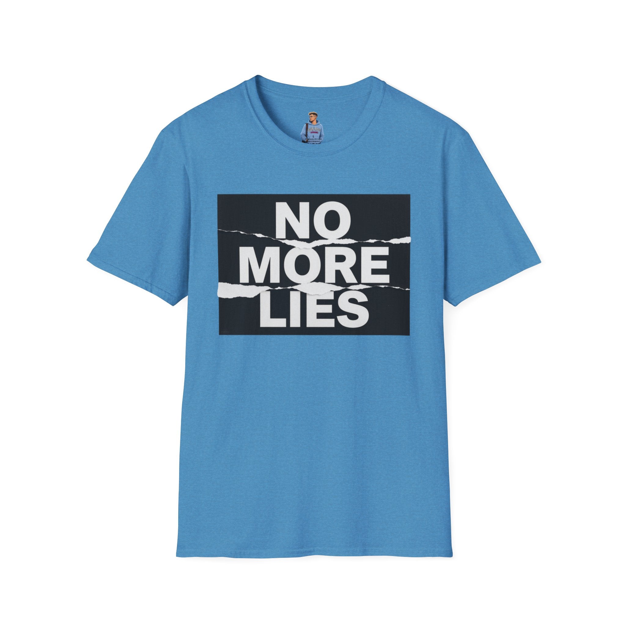 No More Lies T-Shirt — Bold Protest Graphic Tee