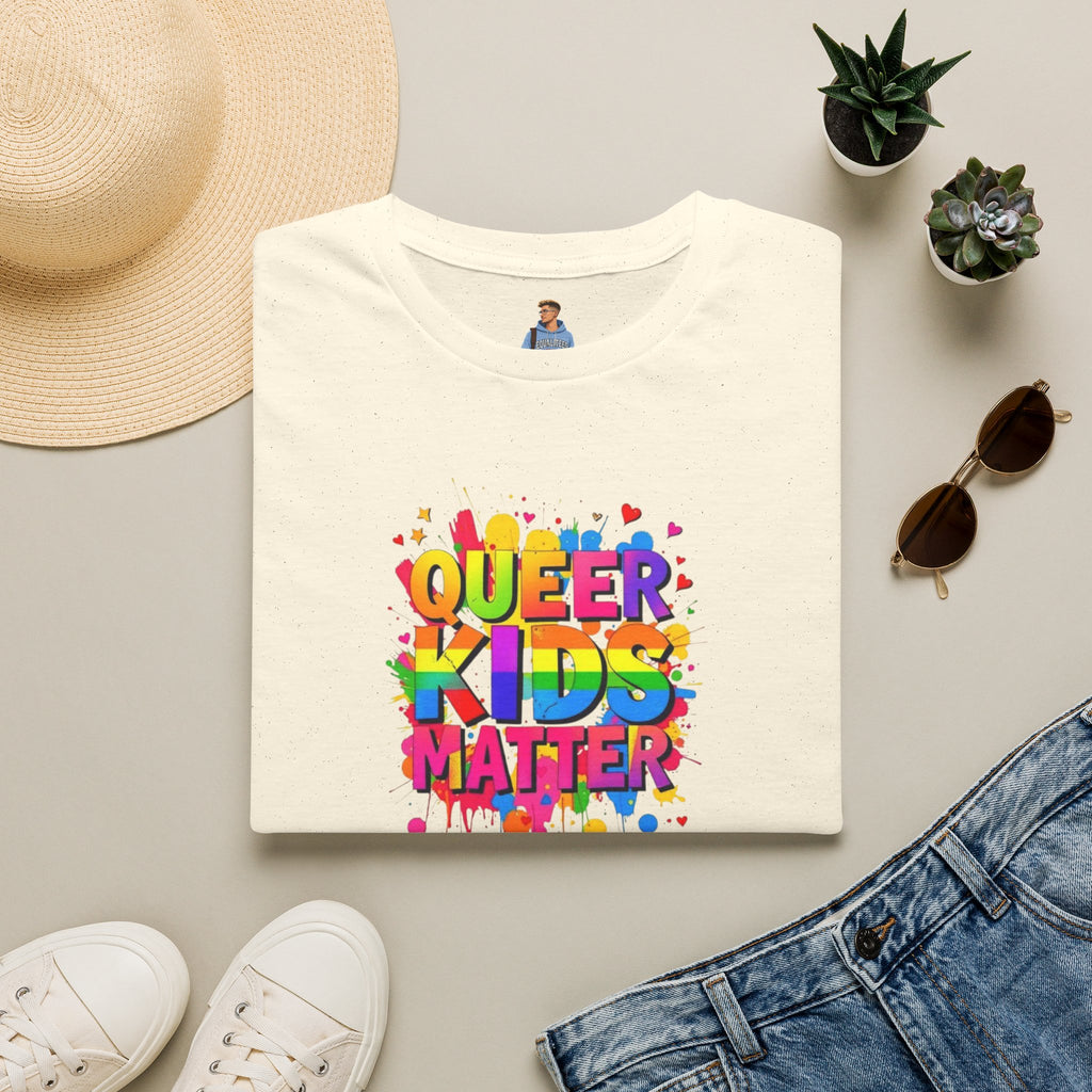 Queer Kids Matter Unisex Softstyle T-Shirt - Celebrate Inclusivity & Pride