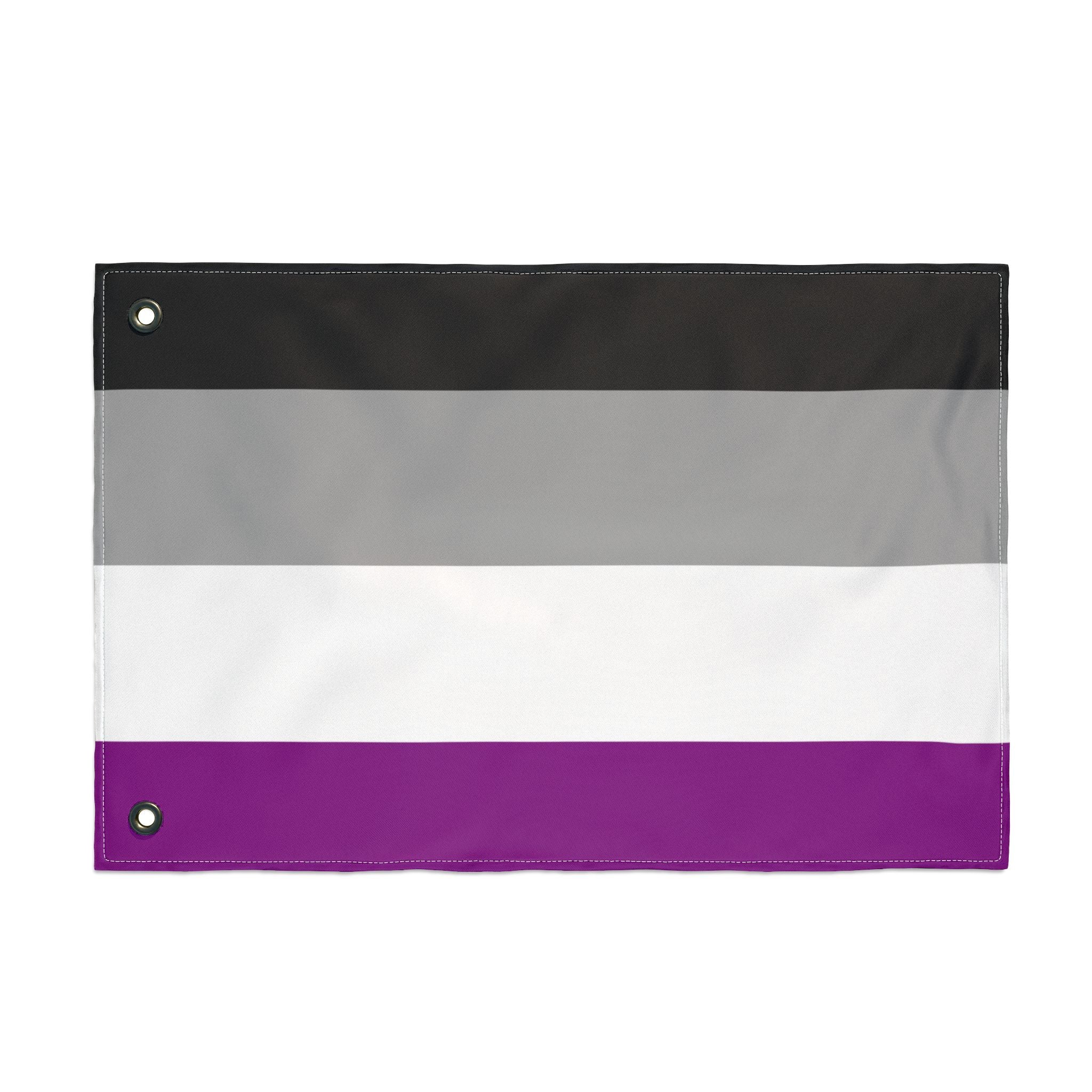 Double Sided Asexual Pride Flag - Inclusive Decor for Celebrations & Events