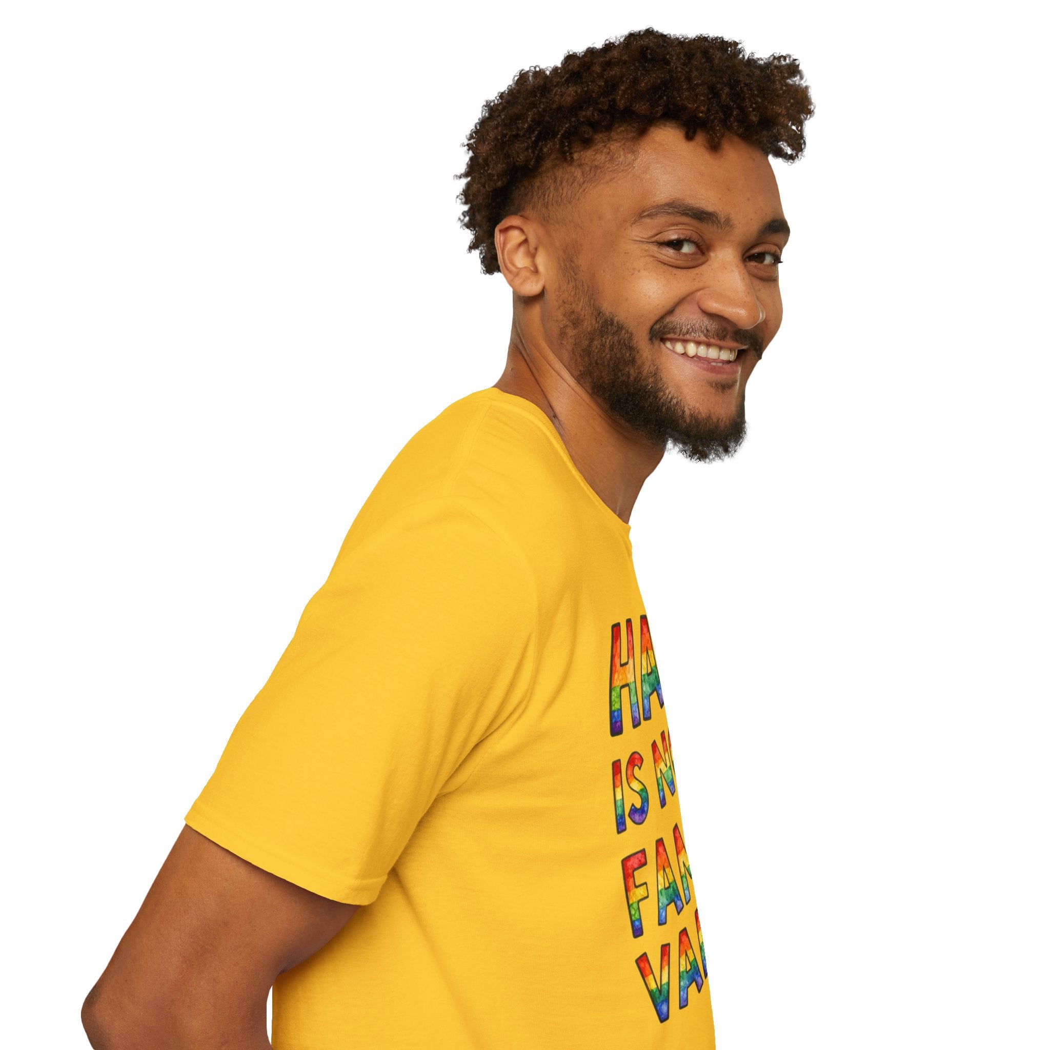 Hate Is Not A Family Value Rainbow Pride T-Shirt