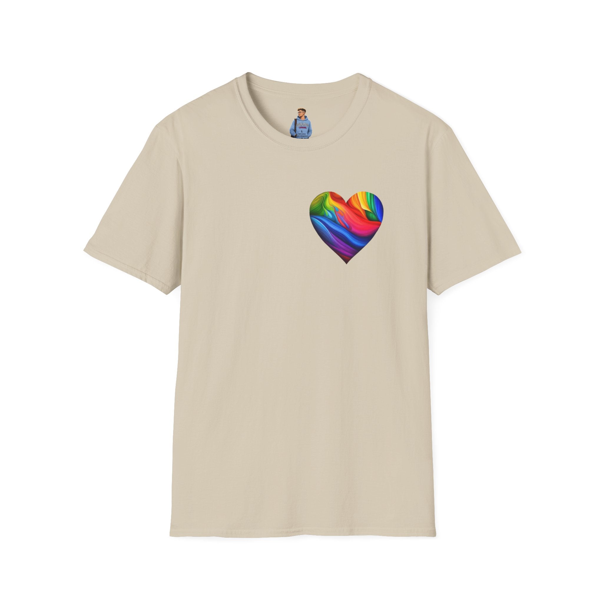 Pride Heart Design T-shirt