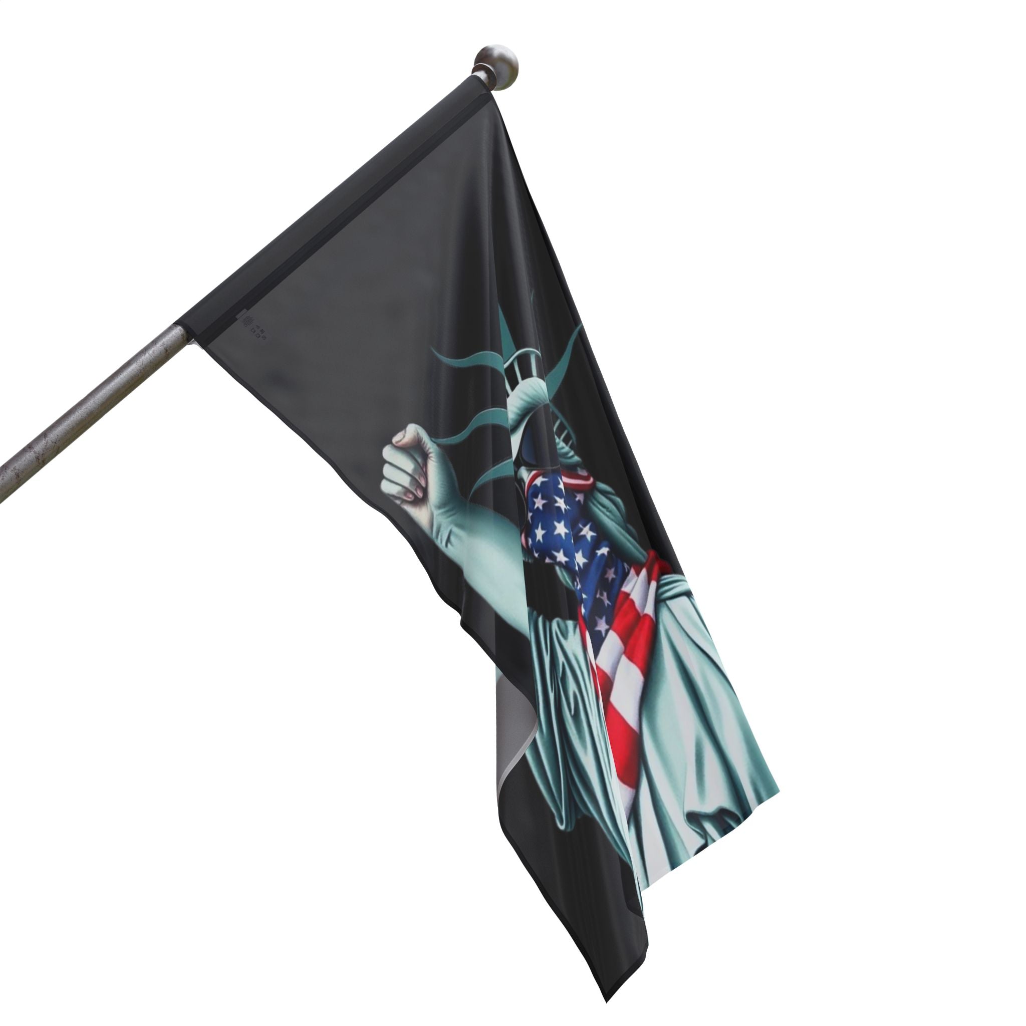 Resist With Lady Liberty Flag Design - EqualiTees.Me