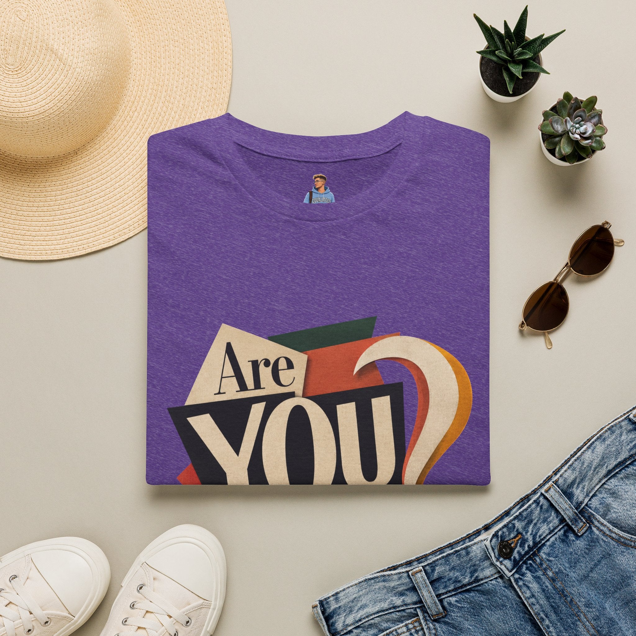 Are You An Ally? T-Shirt — Vintage Pride Ally Tee