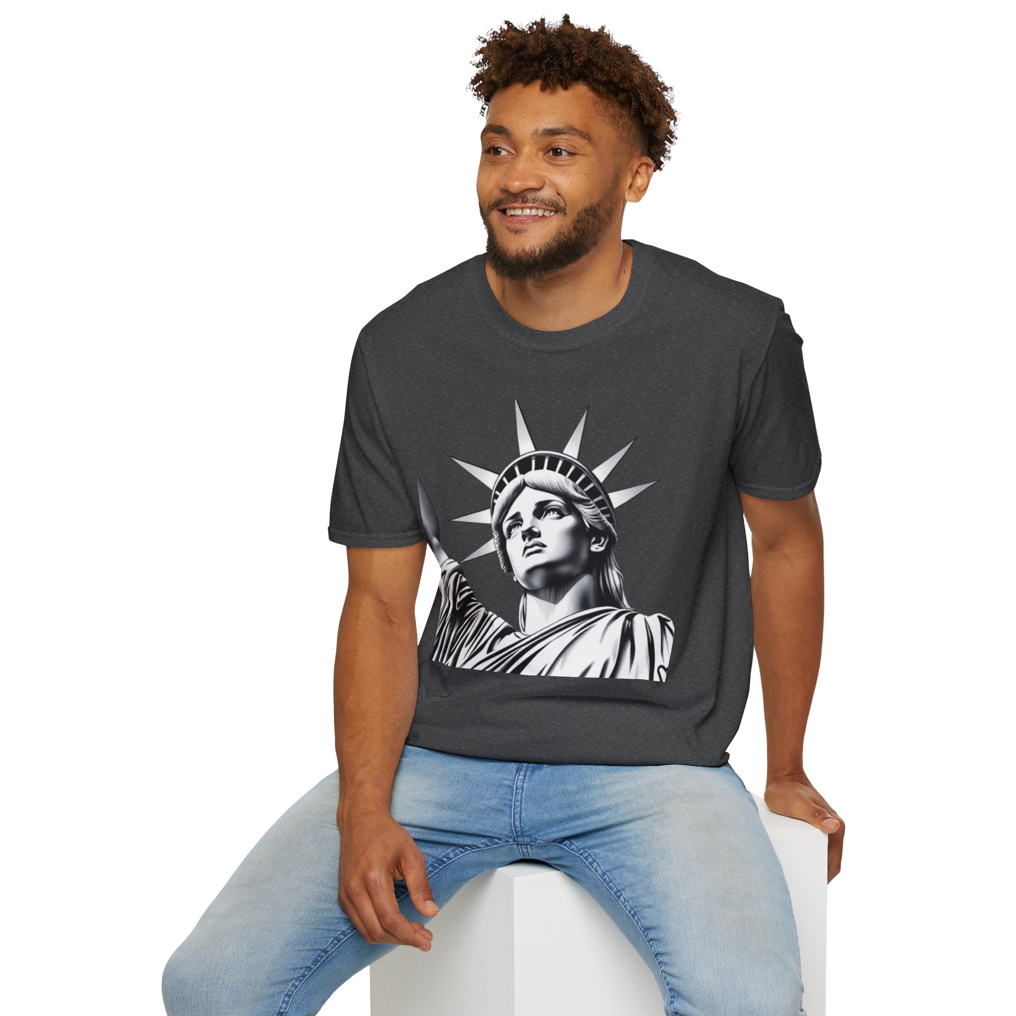 Statue of Liberty Unisex Softstyle T-Shirt