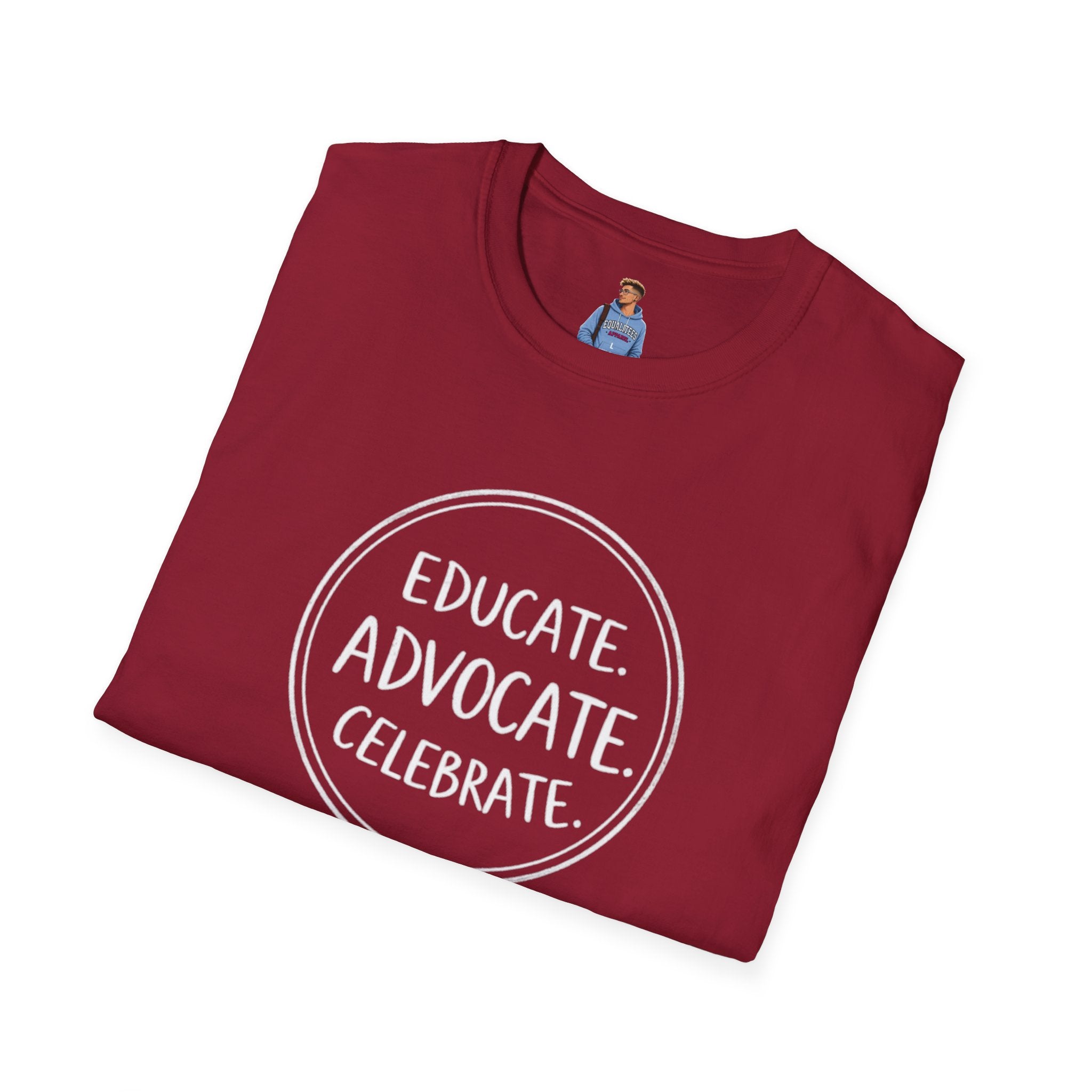 Subtle Pride Educate Advocate Celebrate