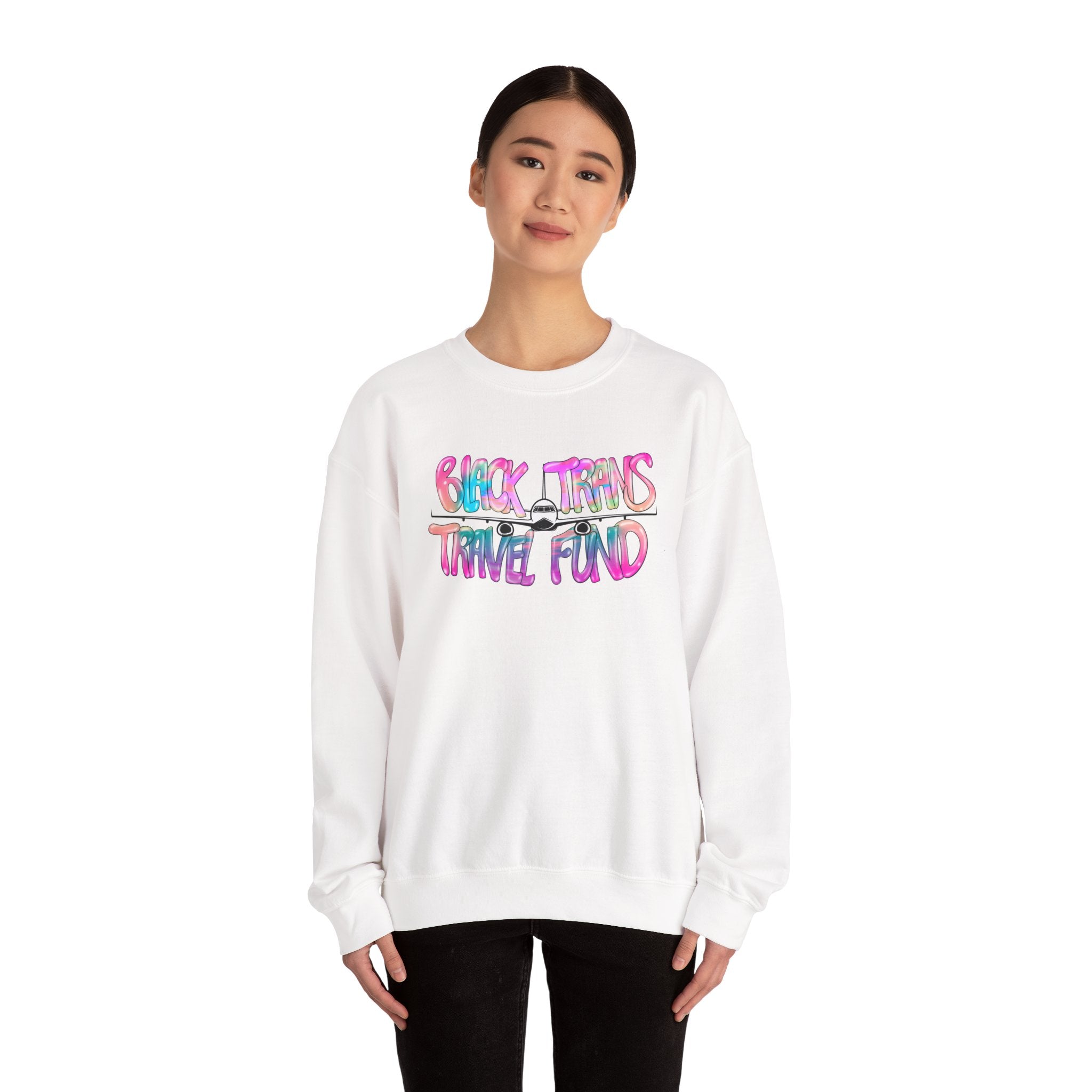 BTTF - Black Trans Travel Fund Unisex Crewneck Sweatshirt