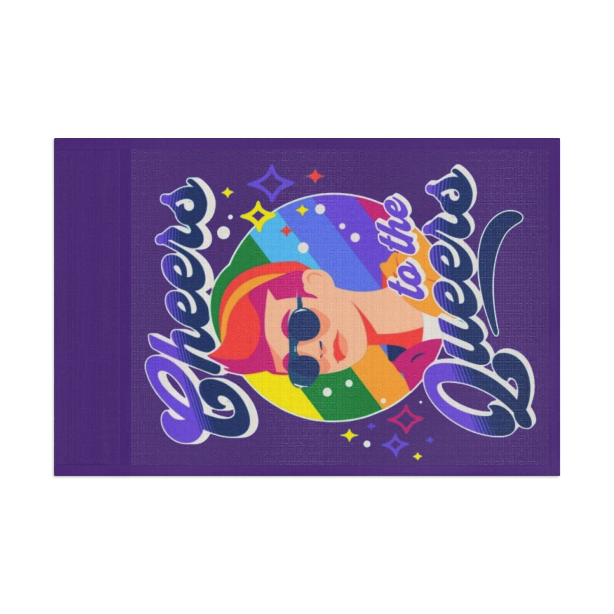 Cheers to the Queers Pride Flag - EqualiTees.Me