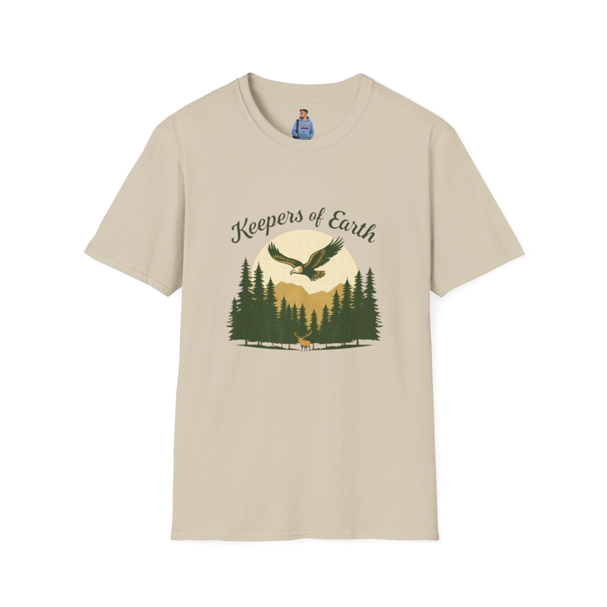 Keepers of the Earth Eagle and Elk T-shirt
