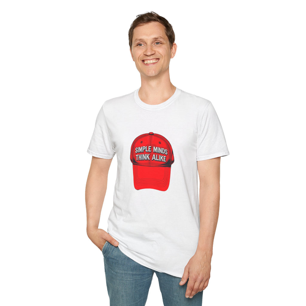 Simple Minds Think Alike T-Shirt' & 'Make America Think Again' Graphic Tee