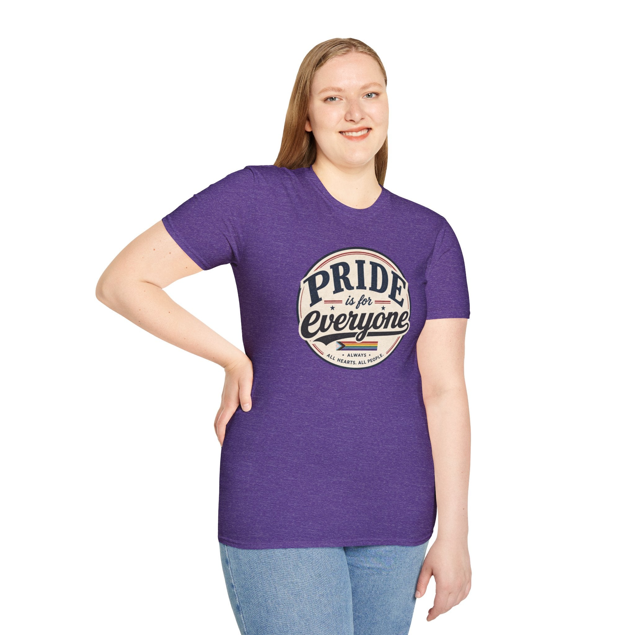 Pride Is for Everyone T-Shirt — Inclusive Retro Pride Tee
