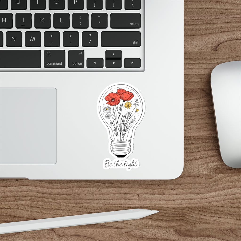 Die-Cut Stickers - Be The Light - EqualiTees.Me
