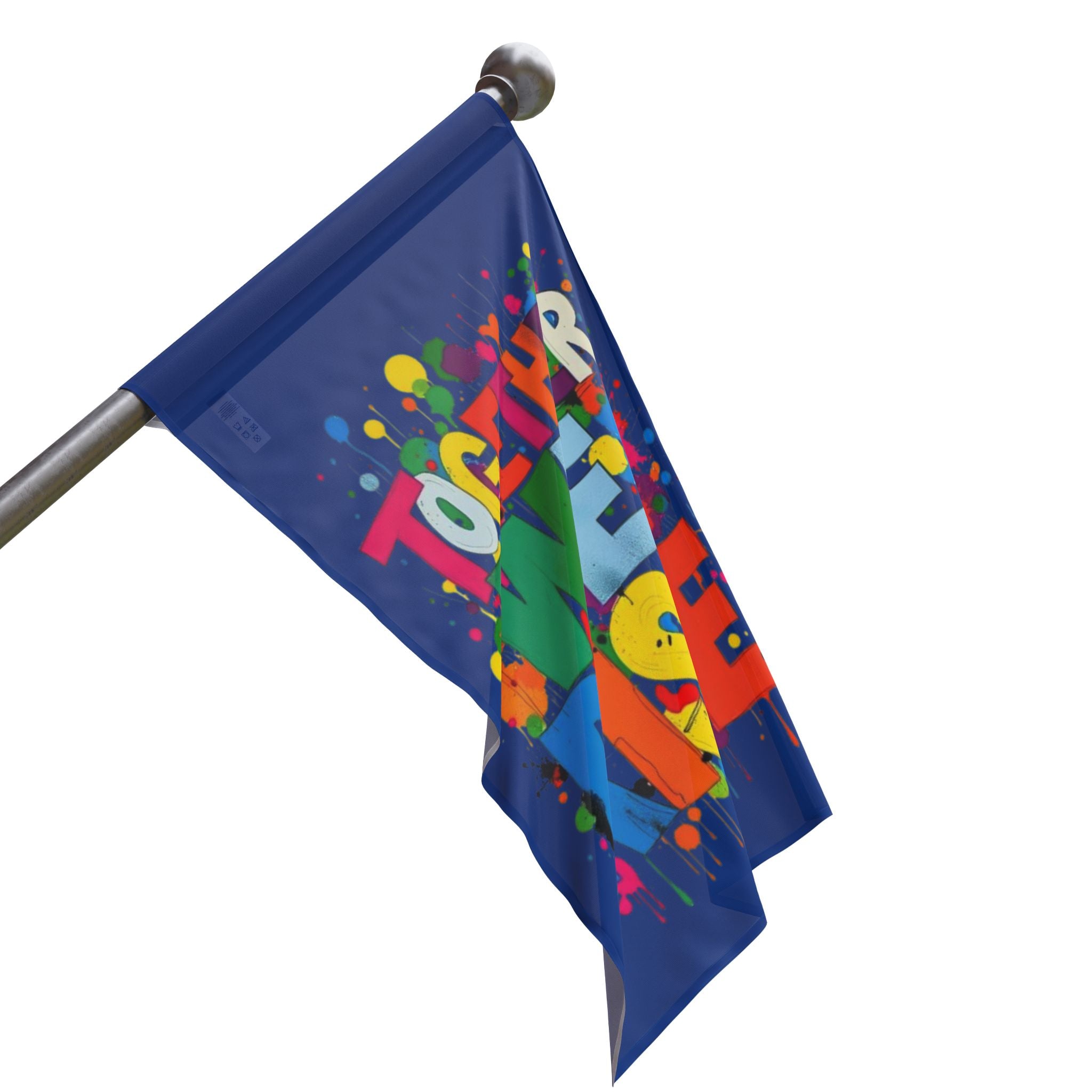 Together We Rise Flag for Unity - EqualiTees.Me