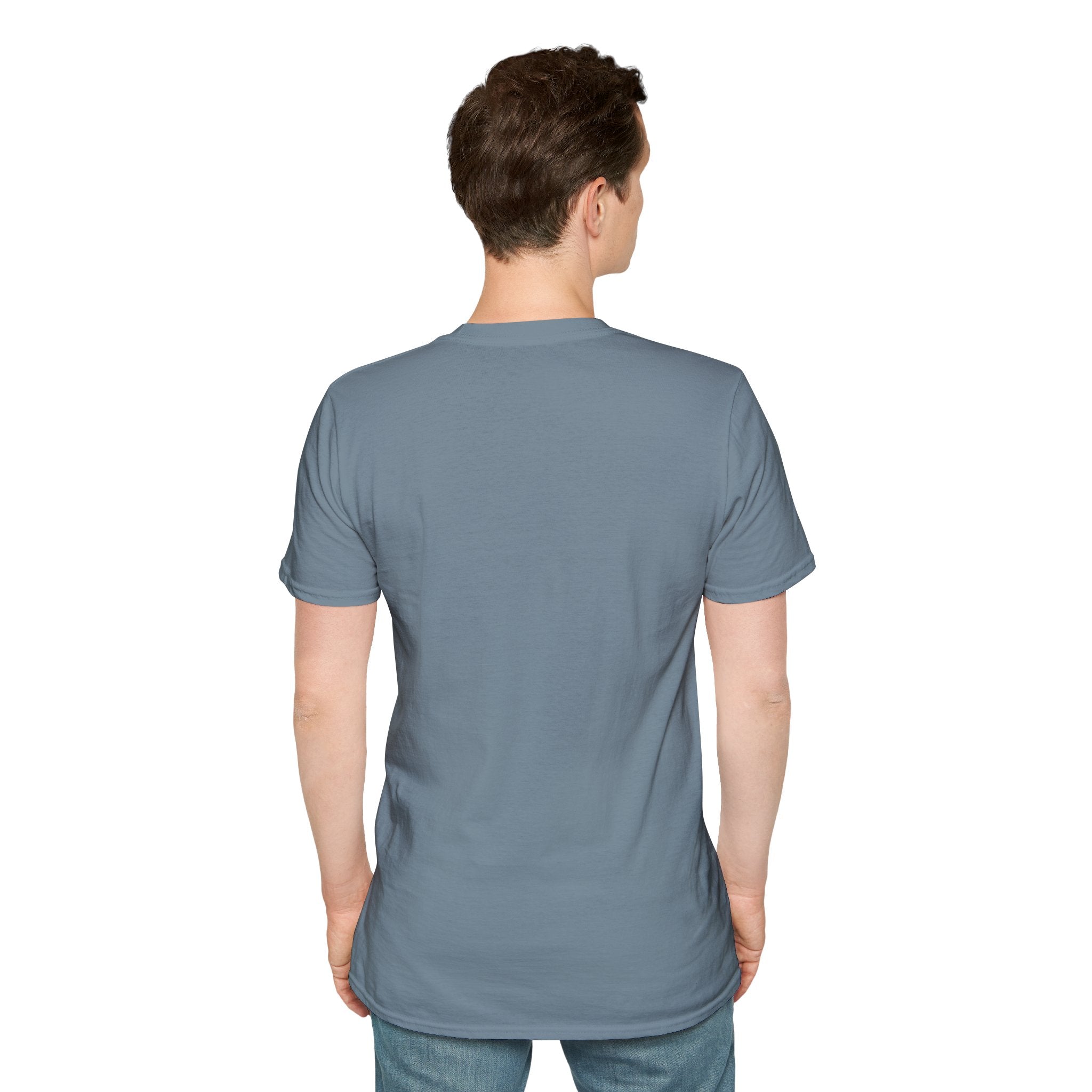 Jumping Salmon Native Pride Softstyle Unisex T-shirt