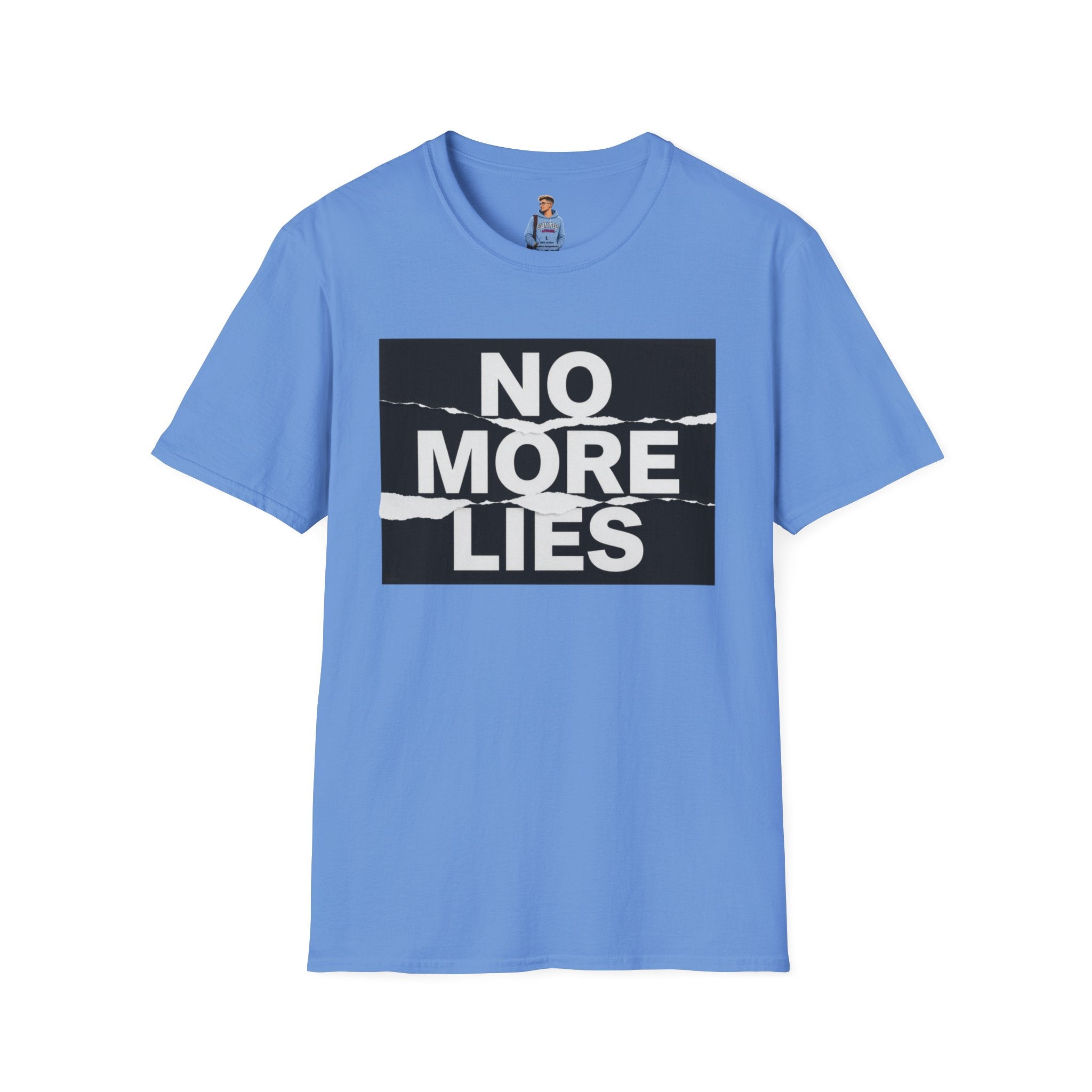 No More Lies T-Shirt — Bold Protest Graphic Tee