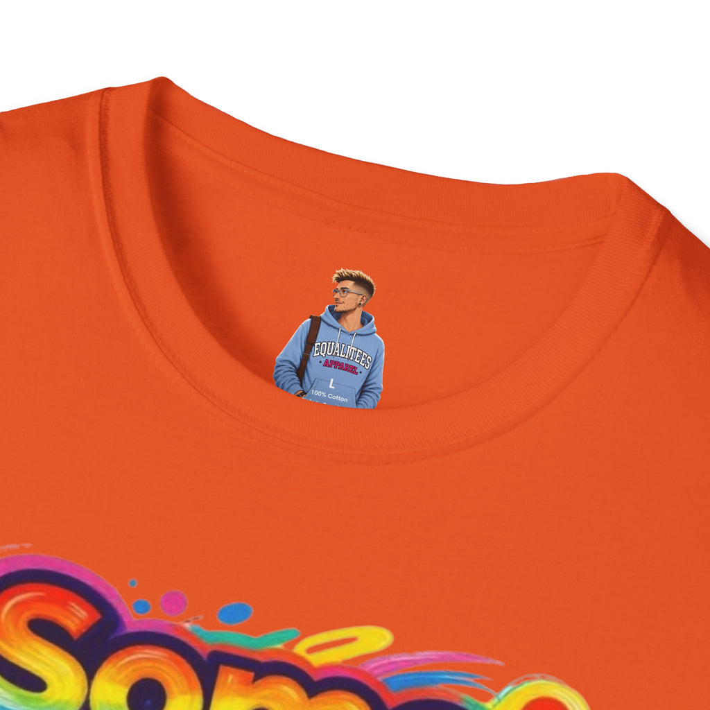 Some People Are Gay Get Over It T-Shirt — Rainbow Pride Statement Tee