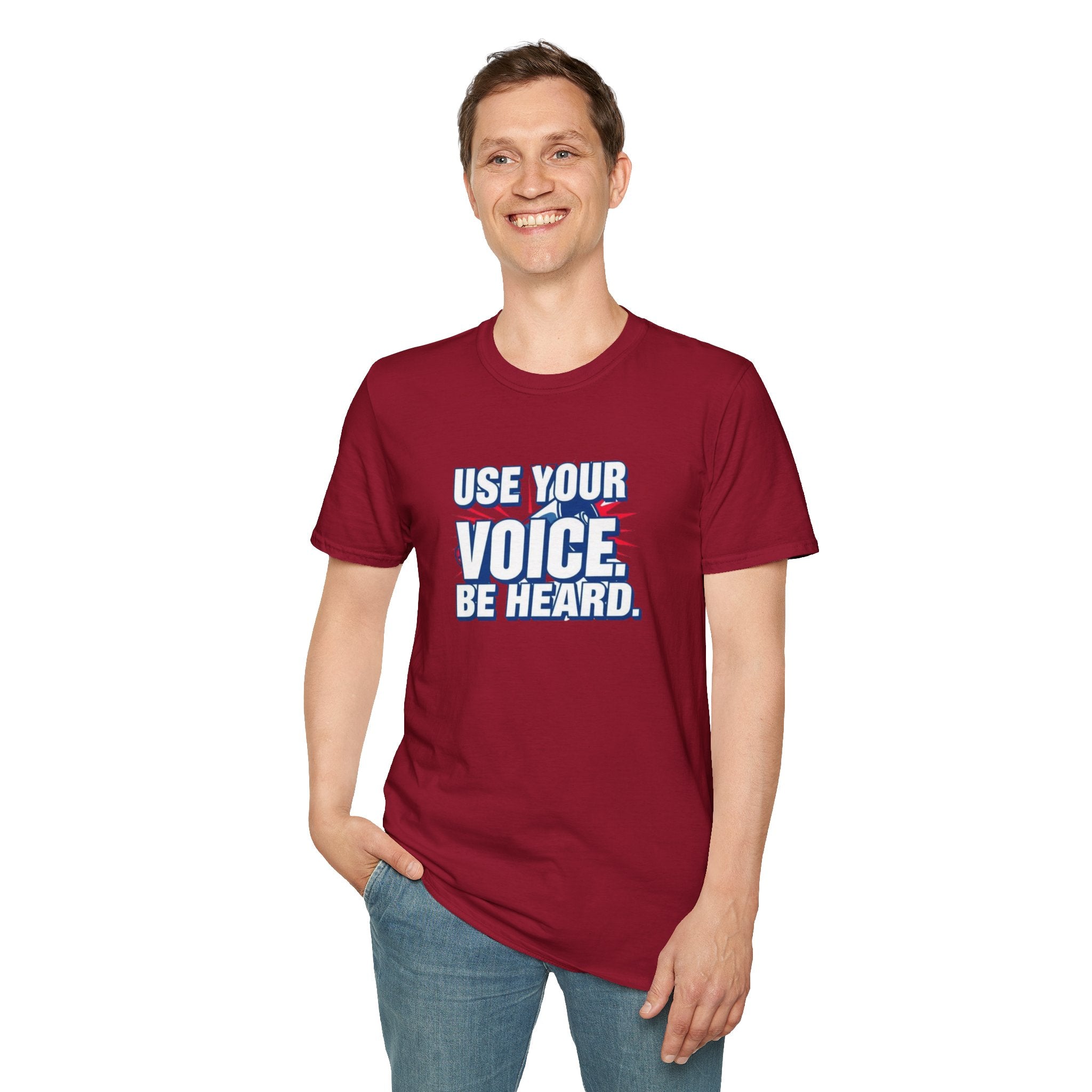 Camiseta de empoderamiento: usa tu voz y hazte escuchar