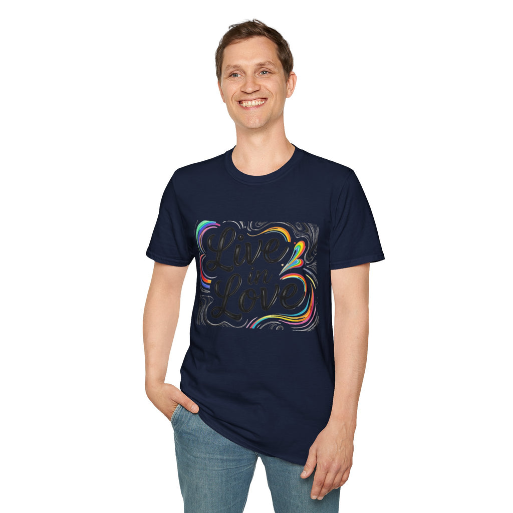 Live in Love Inspirational T-Shirt
