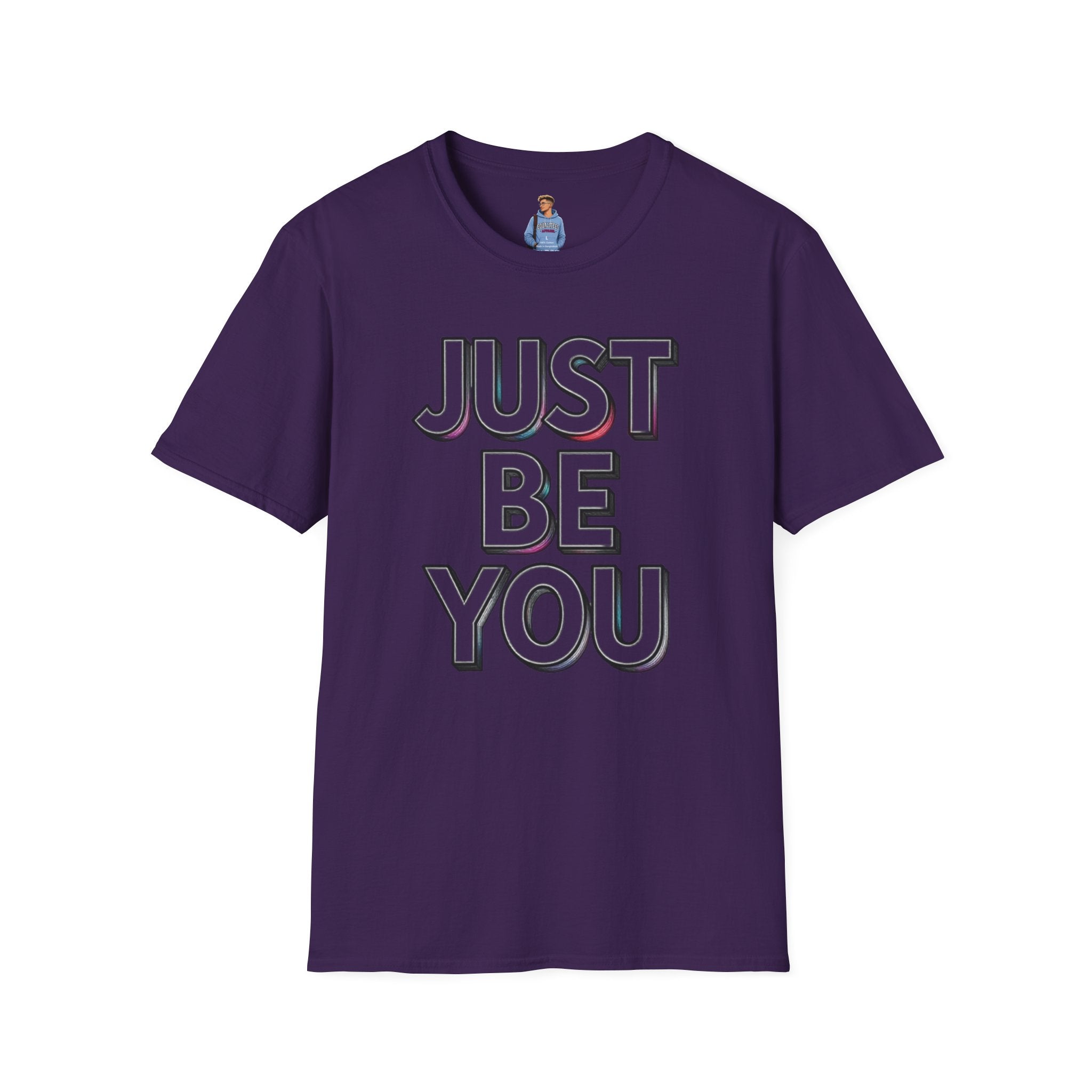 Just Be You T-Shirt — Inspirational Minimalist Graphic Tee