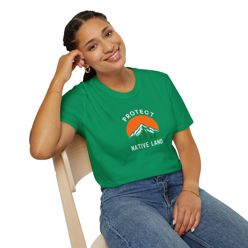 Protect Native Land Softstyle Unisex T-shirt