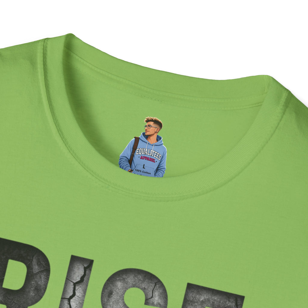 Rise Above Motivational Graphic T-Shirt