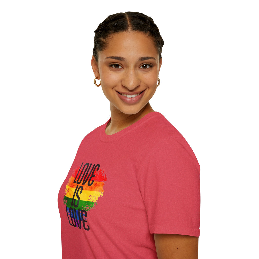 Pride Love Is Love Unisex Softstyle T-Shirt